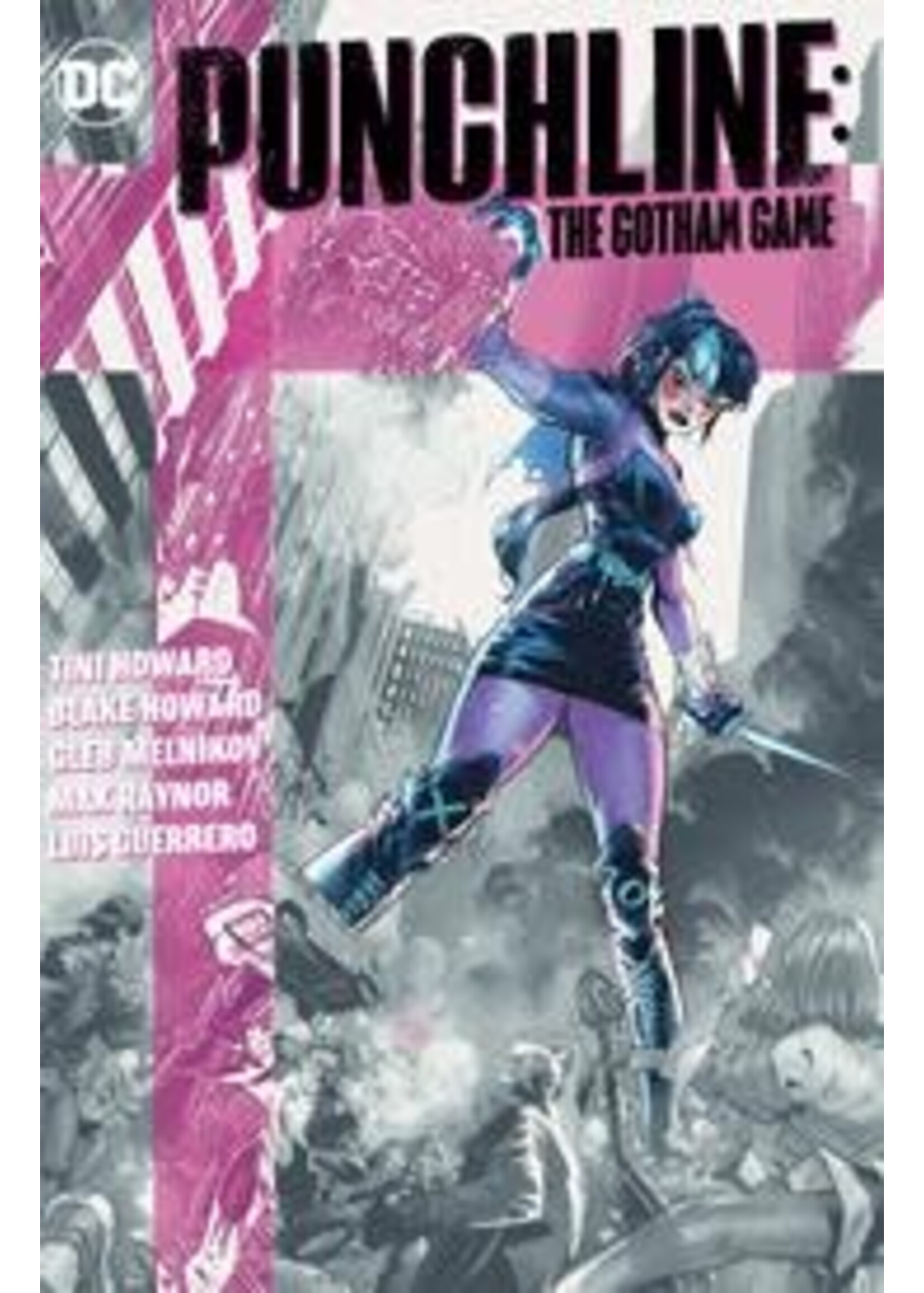 DC COMICS PUNCHLINE THE GOTHAM GAME HC