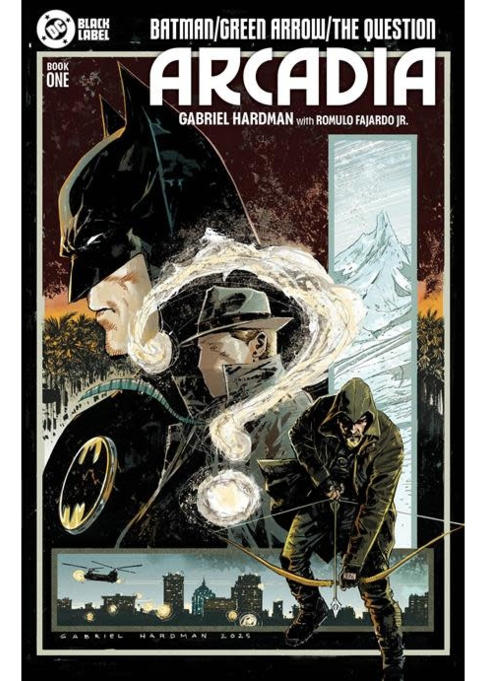 DC COMICS BATMAN GREEN ARROW QUESTION ARCADIA #1 (OF 4) CVR A HARDMAN