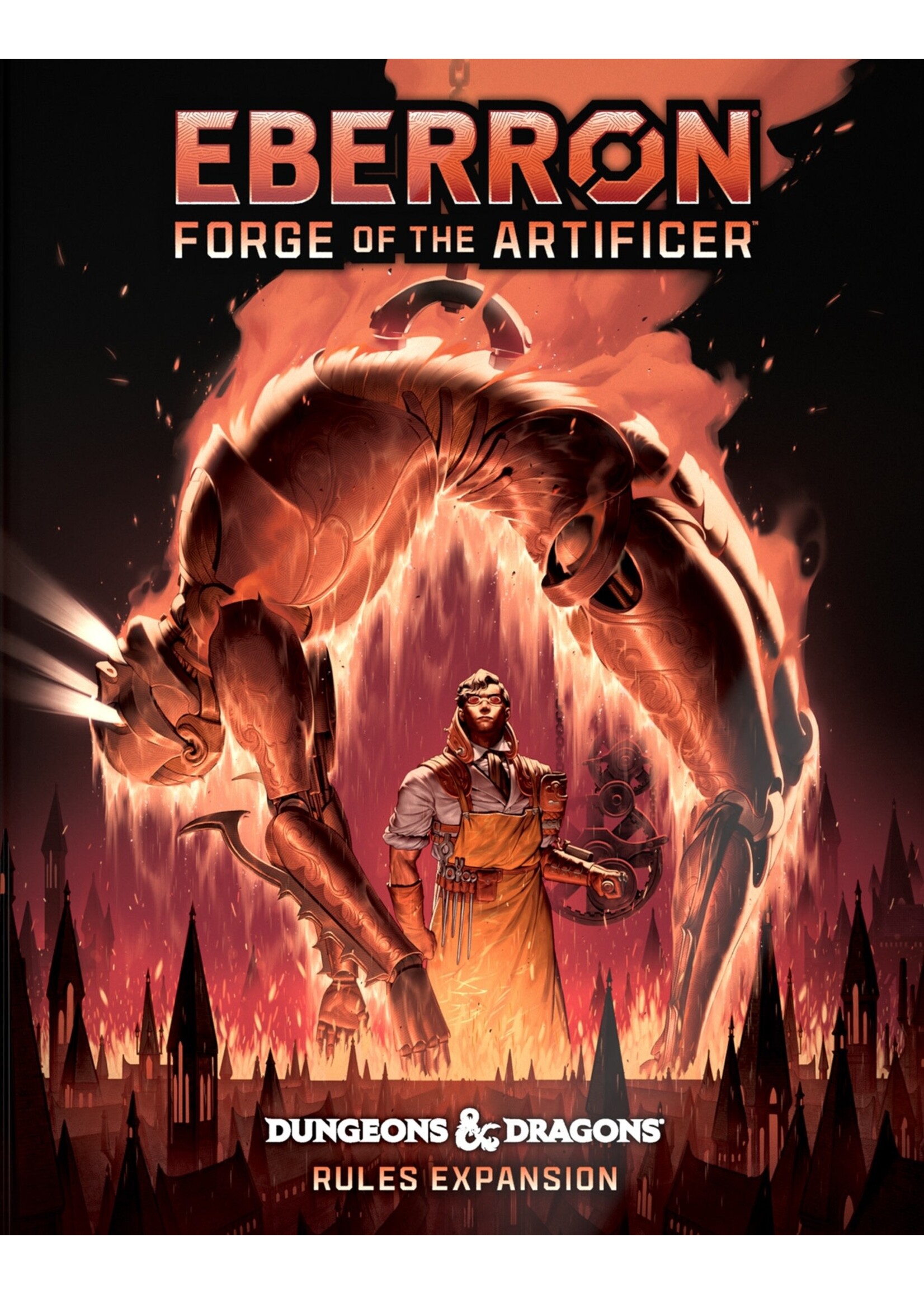 DND RPG EBERRON FORGE OF THE ARTIFICER ALT COVER HC