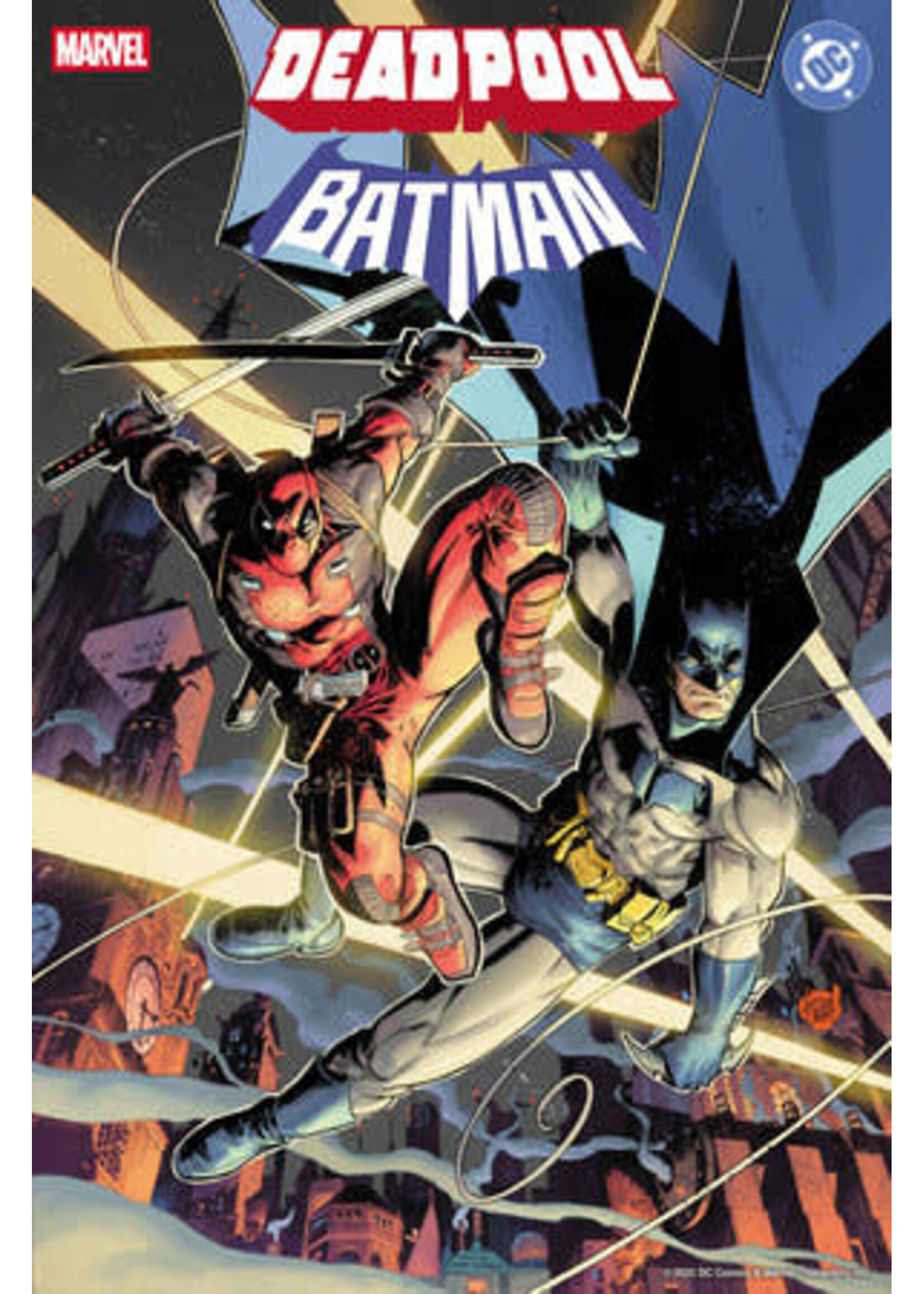 MARVEL COMICS MARVEL DC DEADPOOL BATMAN (2025) #1 KUBERT 3RD PRINT
