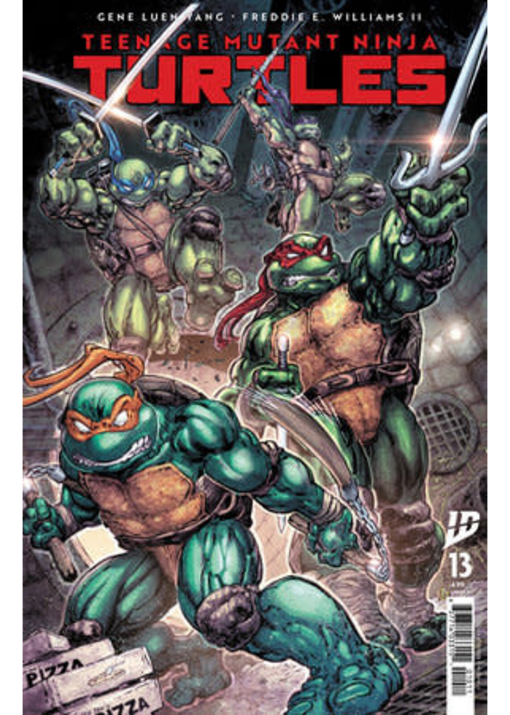 IDW PUBLISHING TEENAGE MUTANT NINJA TURTLES (2024) #13 CVR A