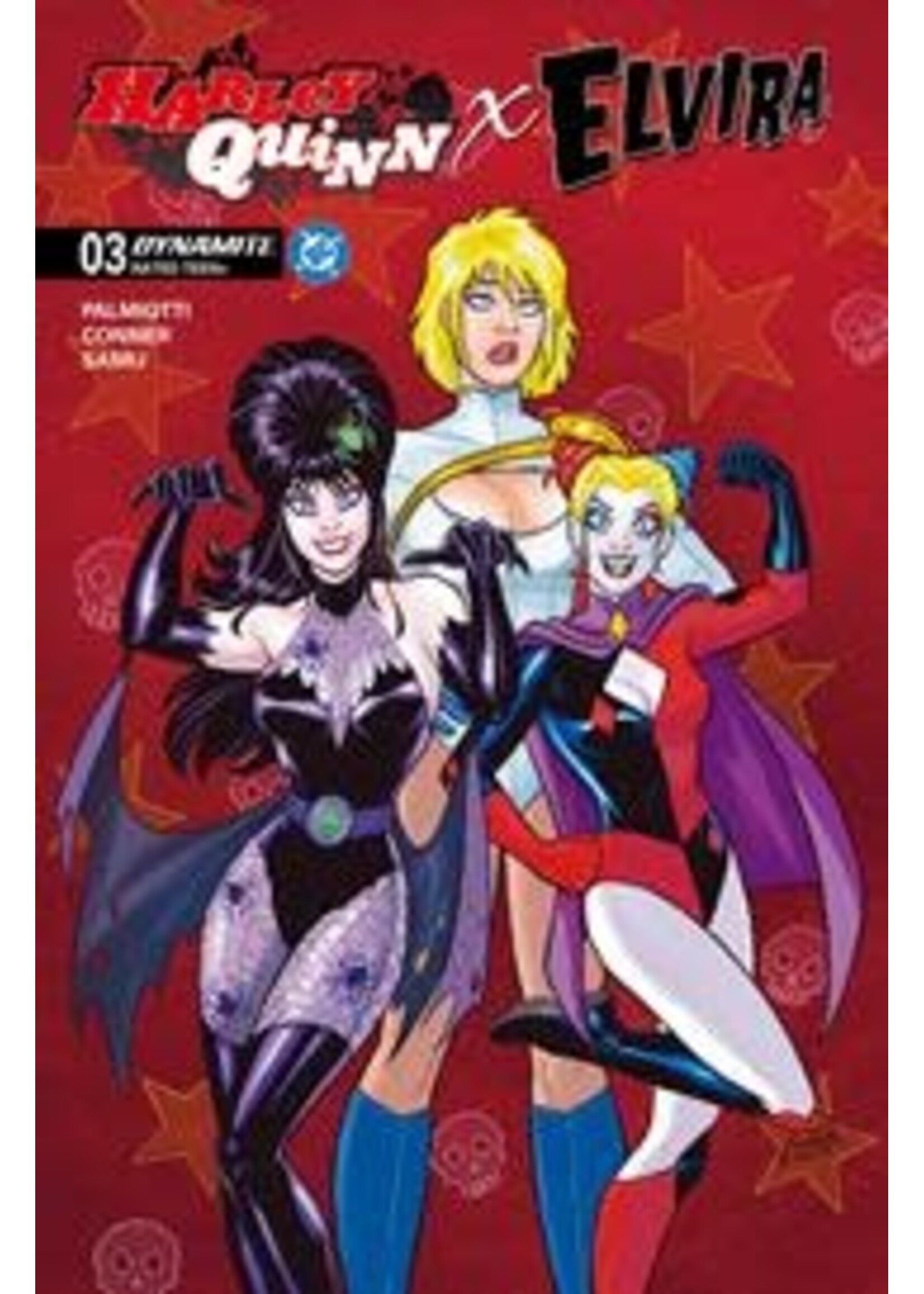 DYNAMITE HARLEY QUINN X ELVIRA (2025) #3 CVR A CONNER