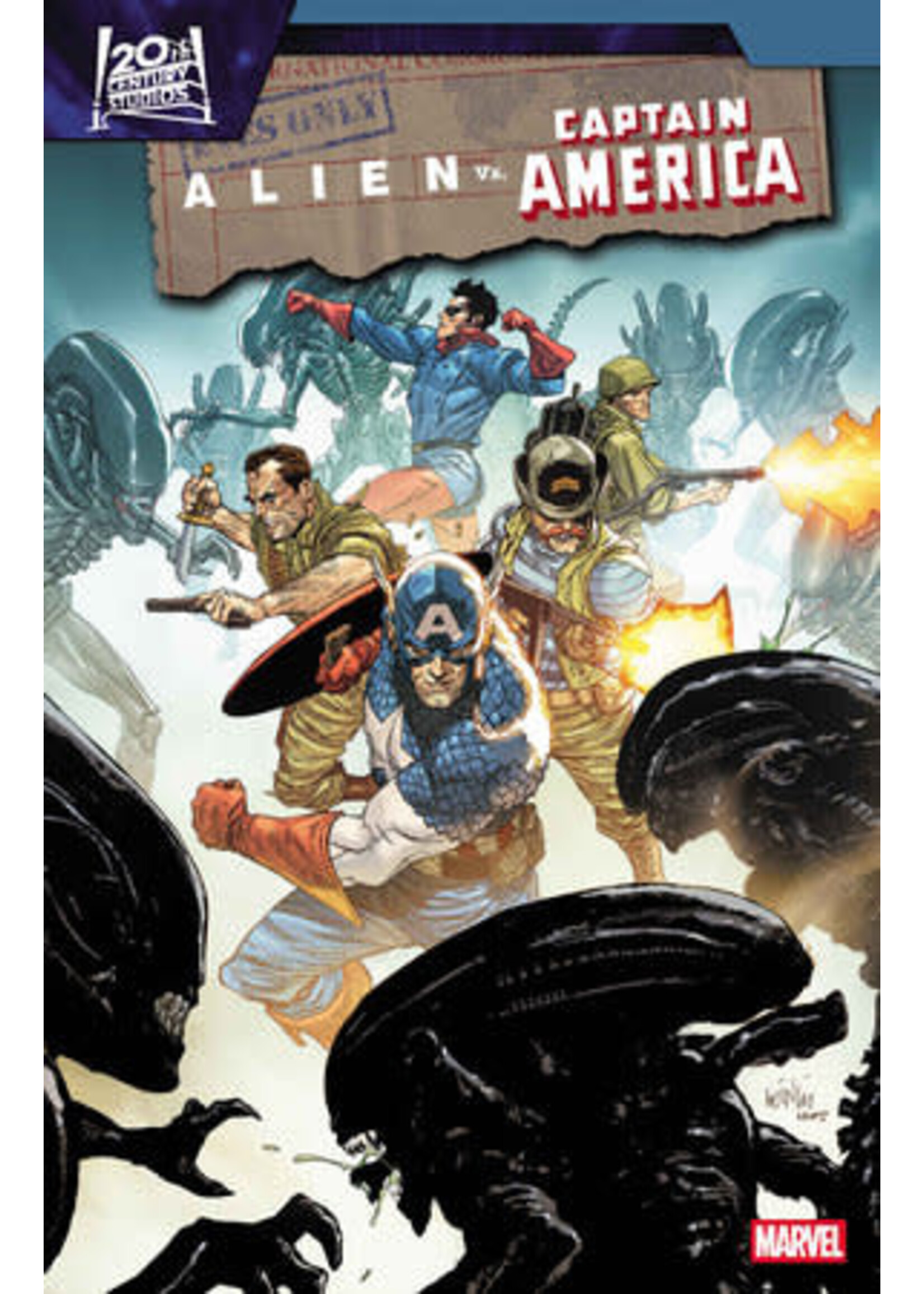 MARVEL COMICS ALIEN VS. CAPTAIN AMERICA (2025) #2