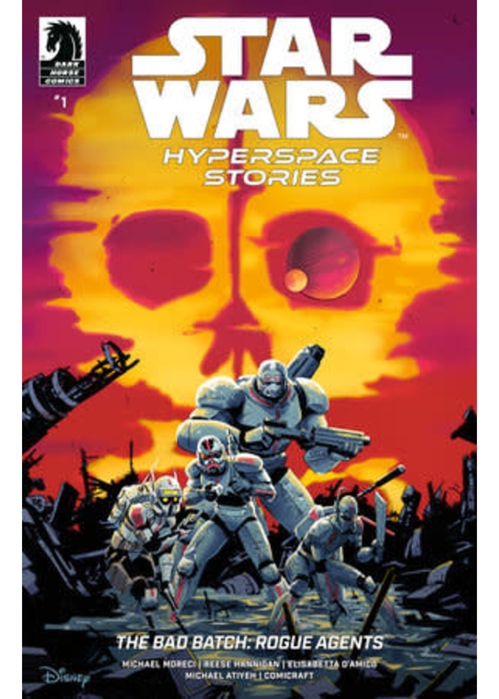 DARK HORSE SW HYPERSPACE STORIES BAD BATCH ROGUE AGENTS (2025) #1 CVR B ROSSMO