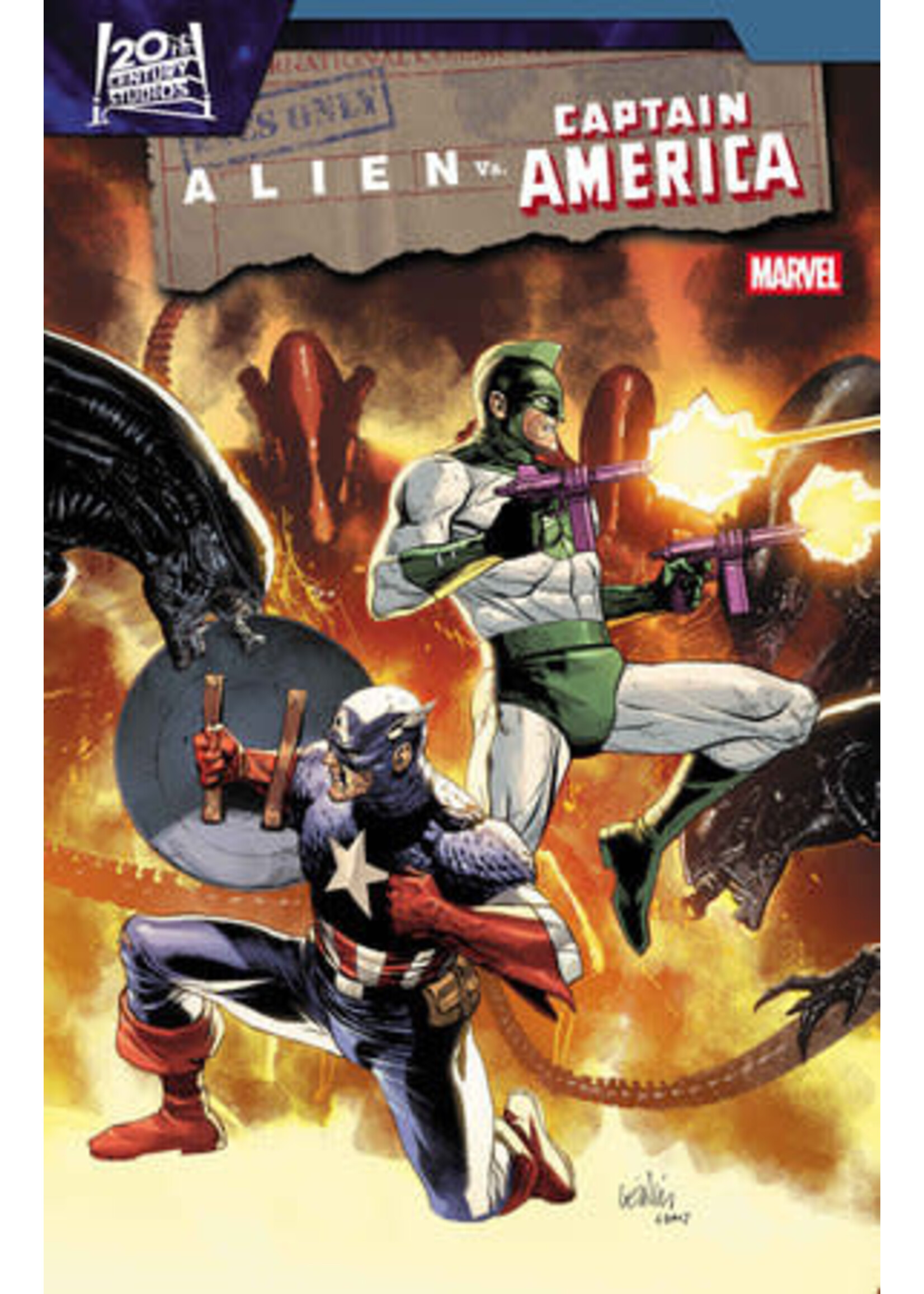 MARVEL COMICS ALIEN VS. CAPTAIN AMERICA (2025) #3