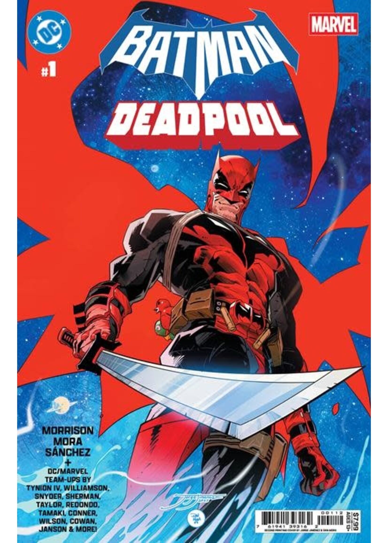 DC COMICS DC MARVEL BATMAN DEADPOOL #1 (ONE SHOT) 2ND PRINT CVR A