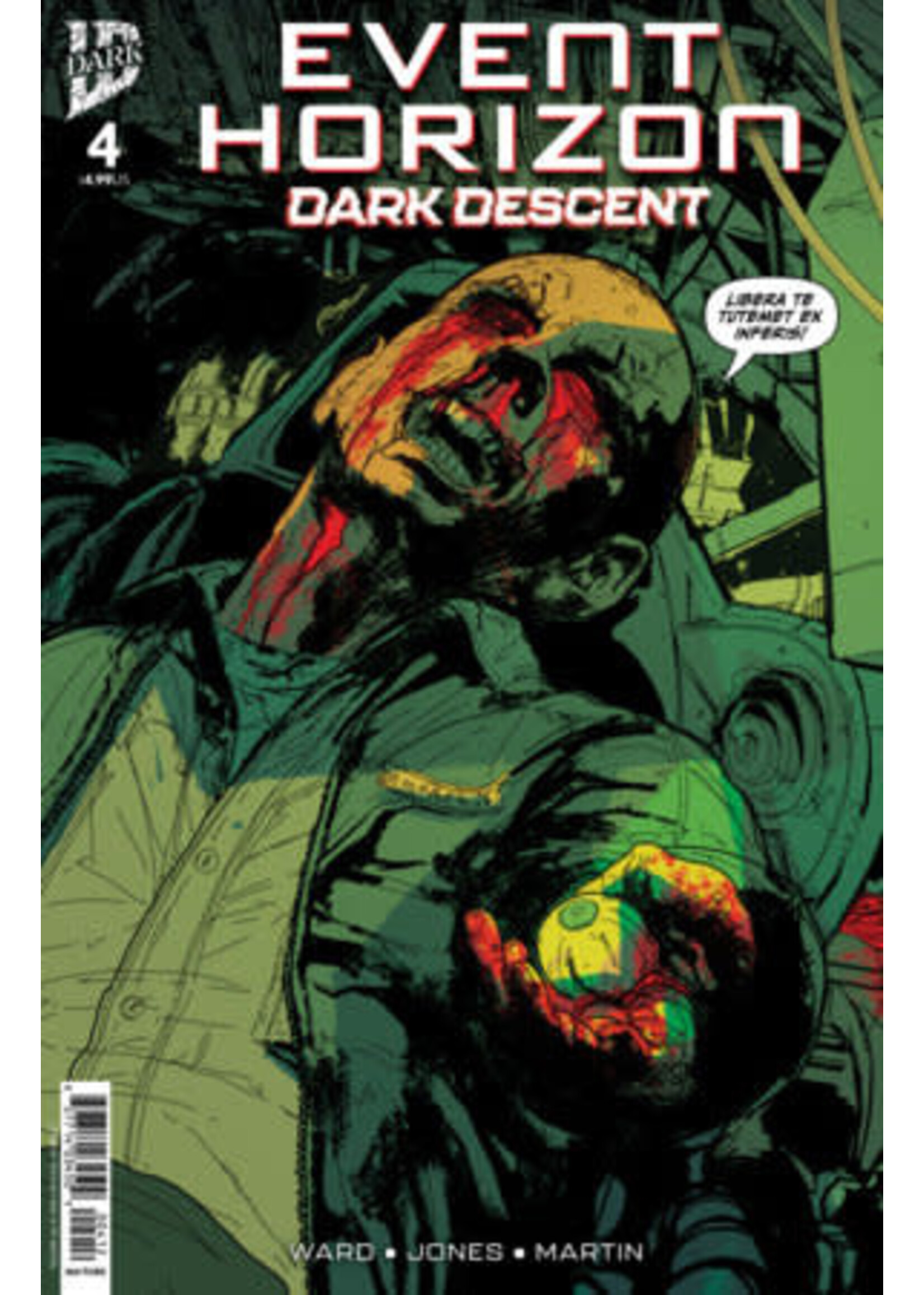 IDW PUBLISHING EVENT HORIZON DARK DESCENT #4 2ND PRINT