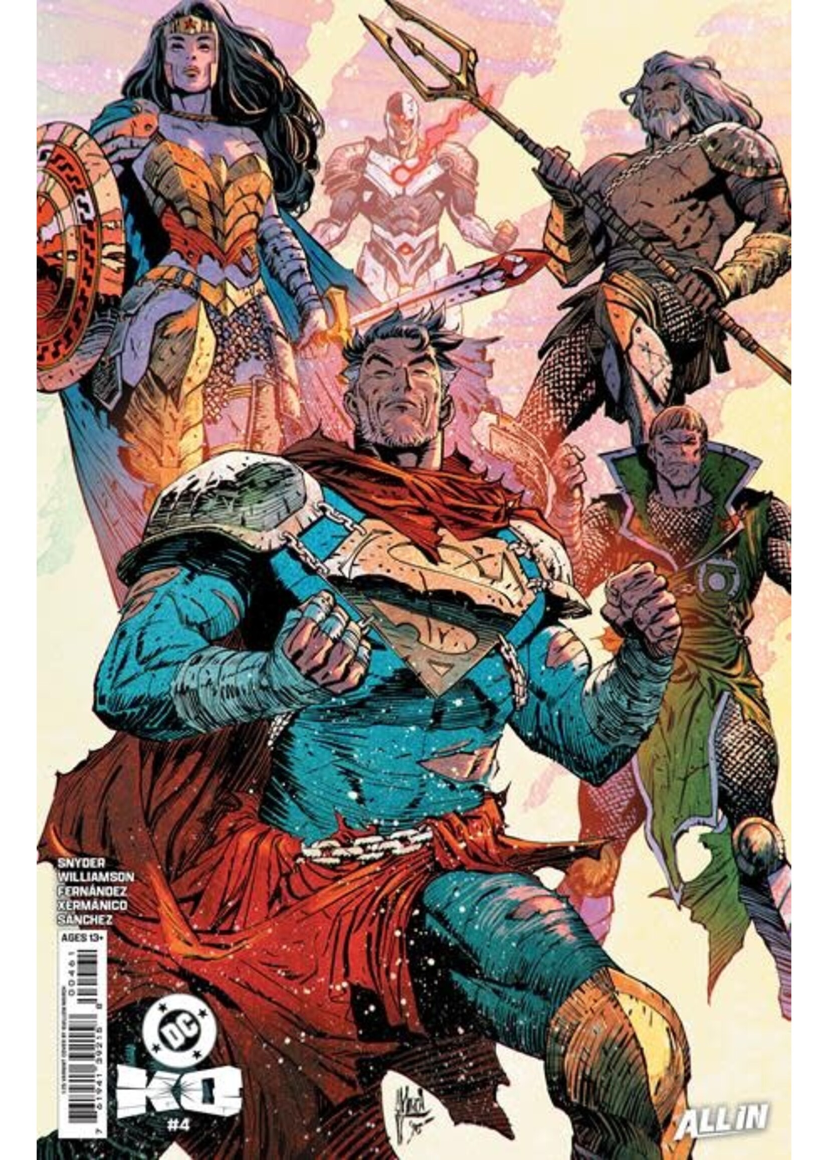 DC COMICS DC K.O. #4 (OF 5) CVR K INC 1:25 MARCH