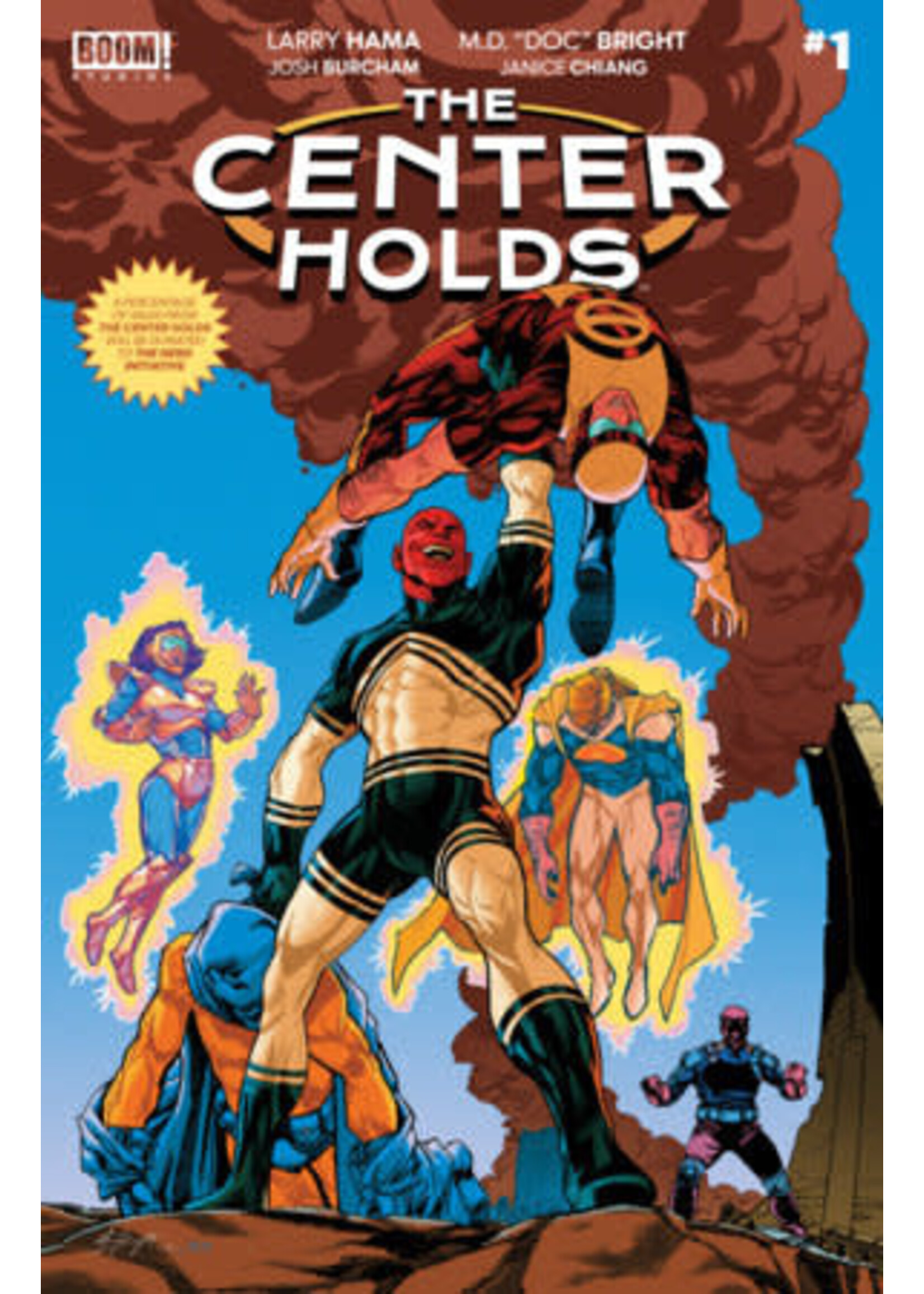 BOOM! STUDIOS THE CENTER HOLDS (2026) #1 CVR A