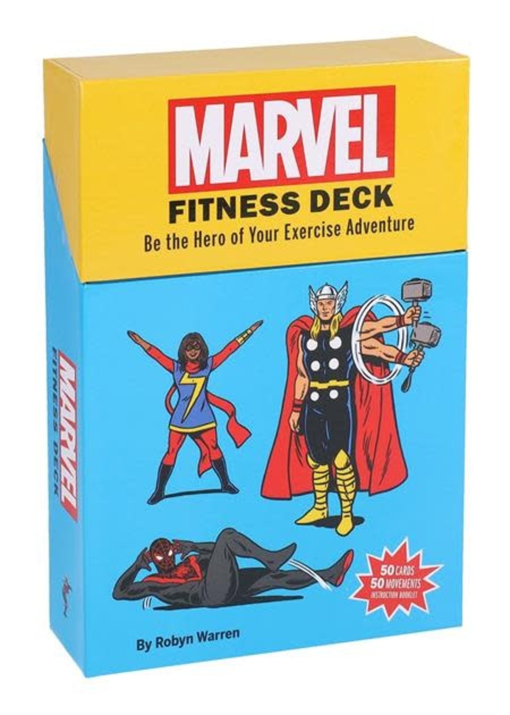 CHRONICLE BOOKS MARVEL FITNESS DECK