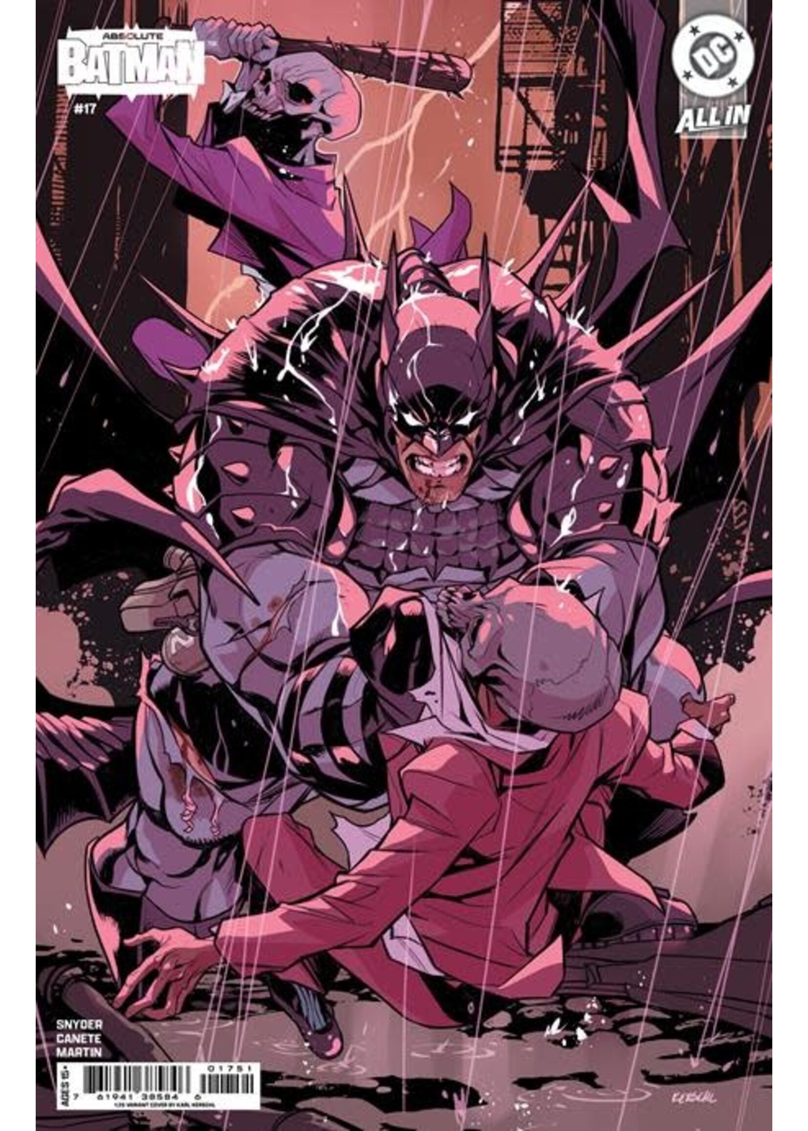 DC COMICS ABSOLUTE BATMAN (2024) #17 CVR E INC 1:25 KERSCHL