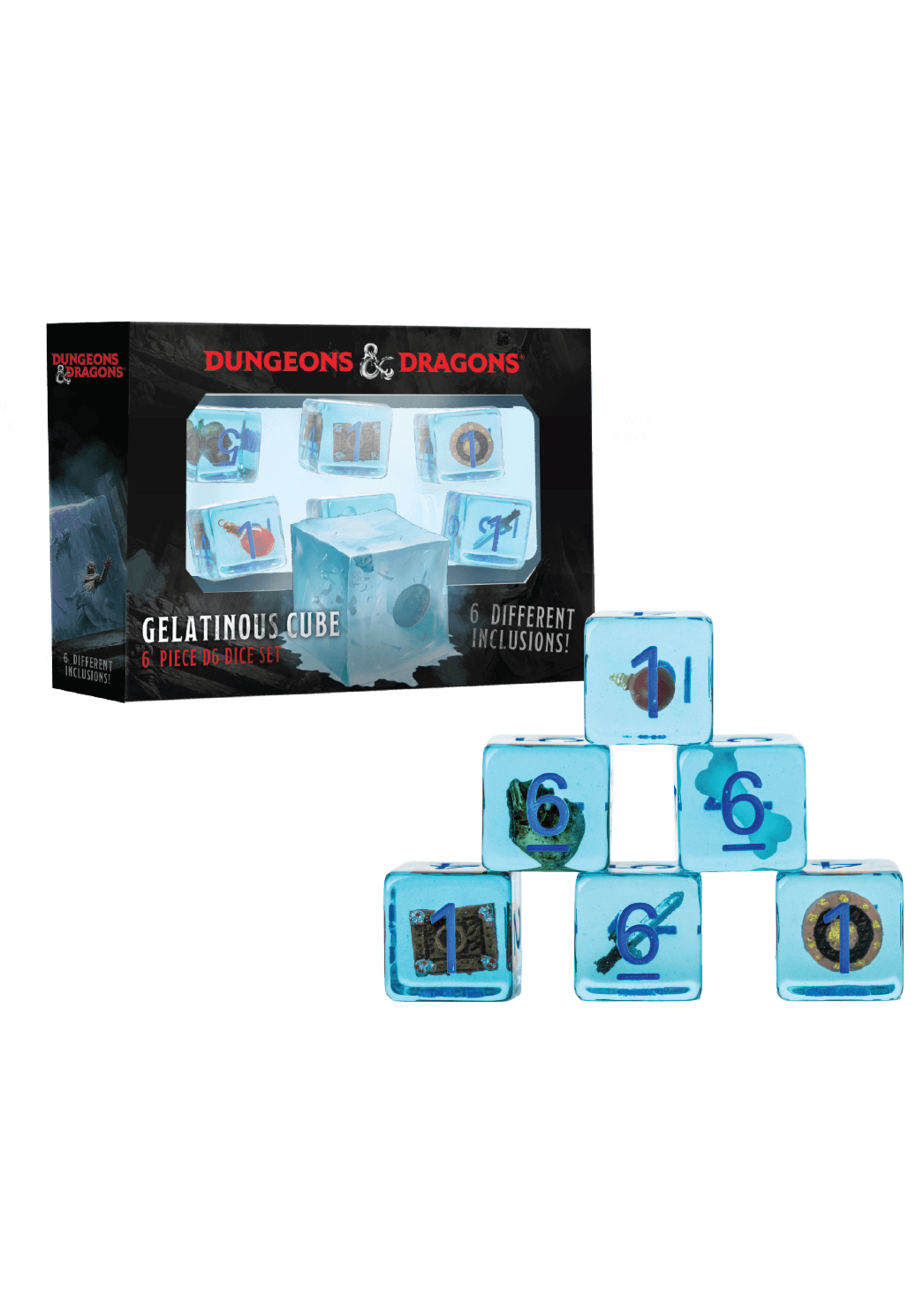 DND GELATINOUS CUBE 6PK