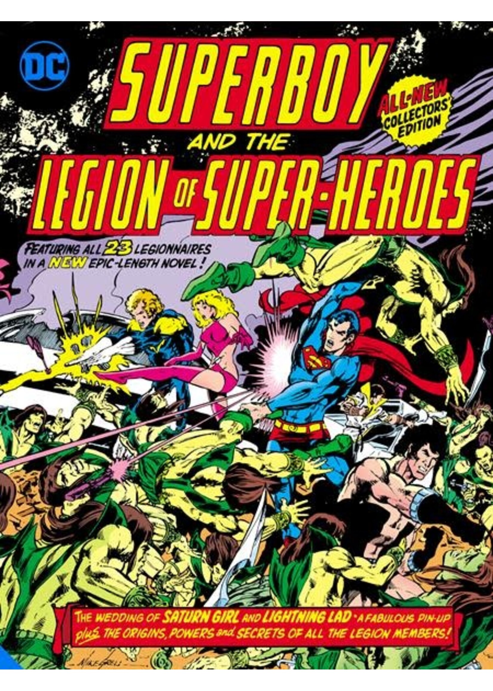 DC COMICS SUPERBOY AND THE LEGION OF SUPER-HEROES TABLOID ED HC