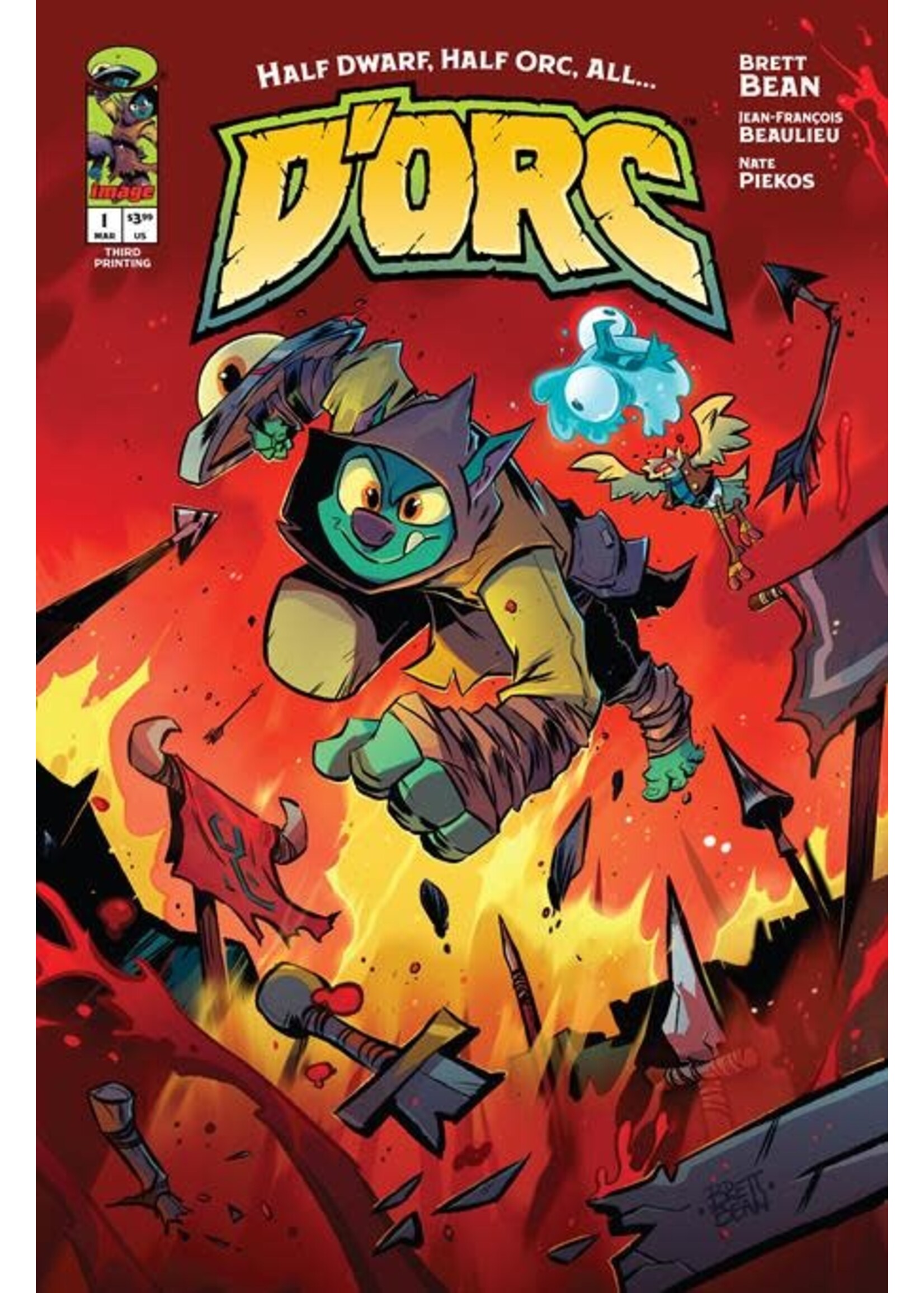 IMAGE COMICS DORC (2026) #1 3RD PTG