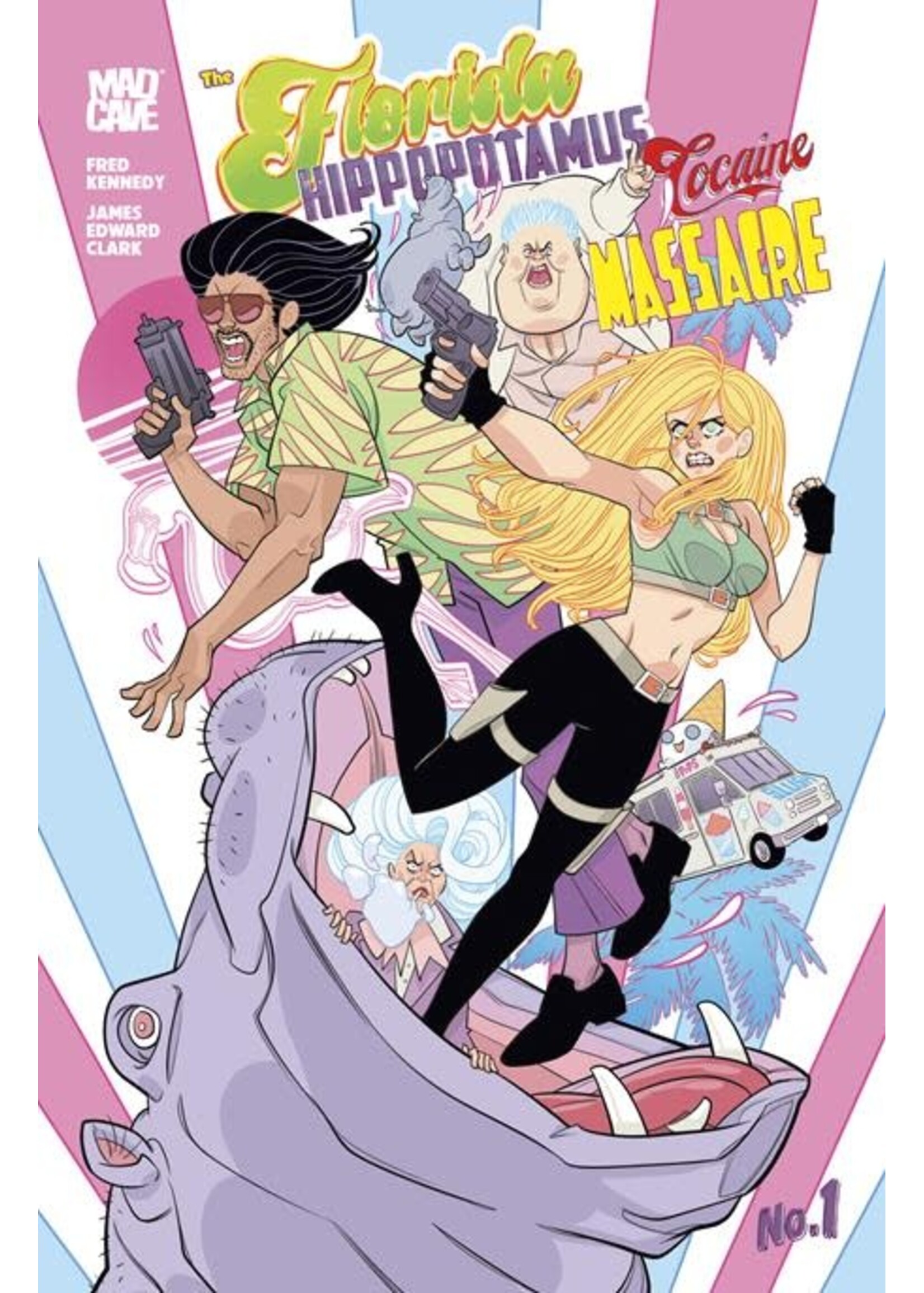 MAD CAVE FLORIDA HIPPOPOTAMUS COCAINE MASSACRE #1 (OF 4) 2ND PRINT