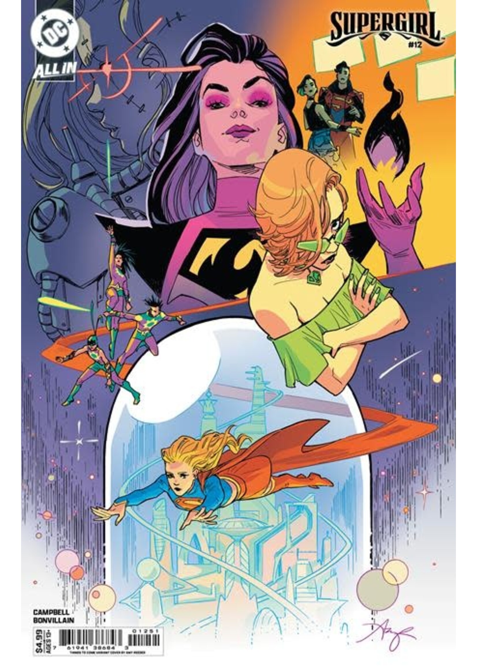 DC COMICS SUPERGIRL (2025) #12 CVR E THINGS TO COME