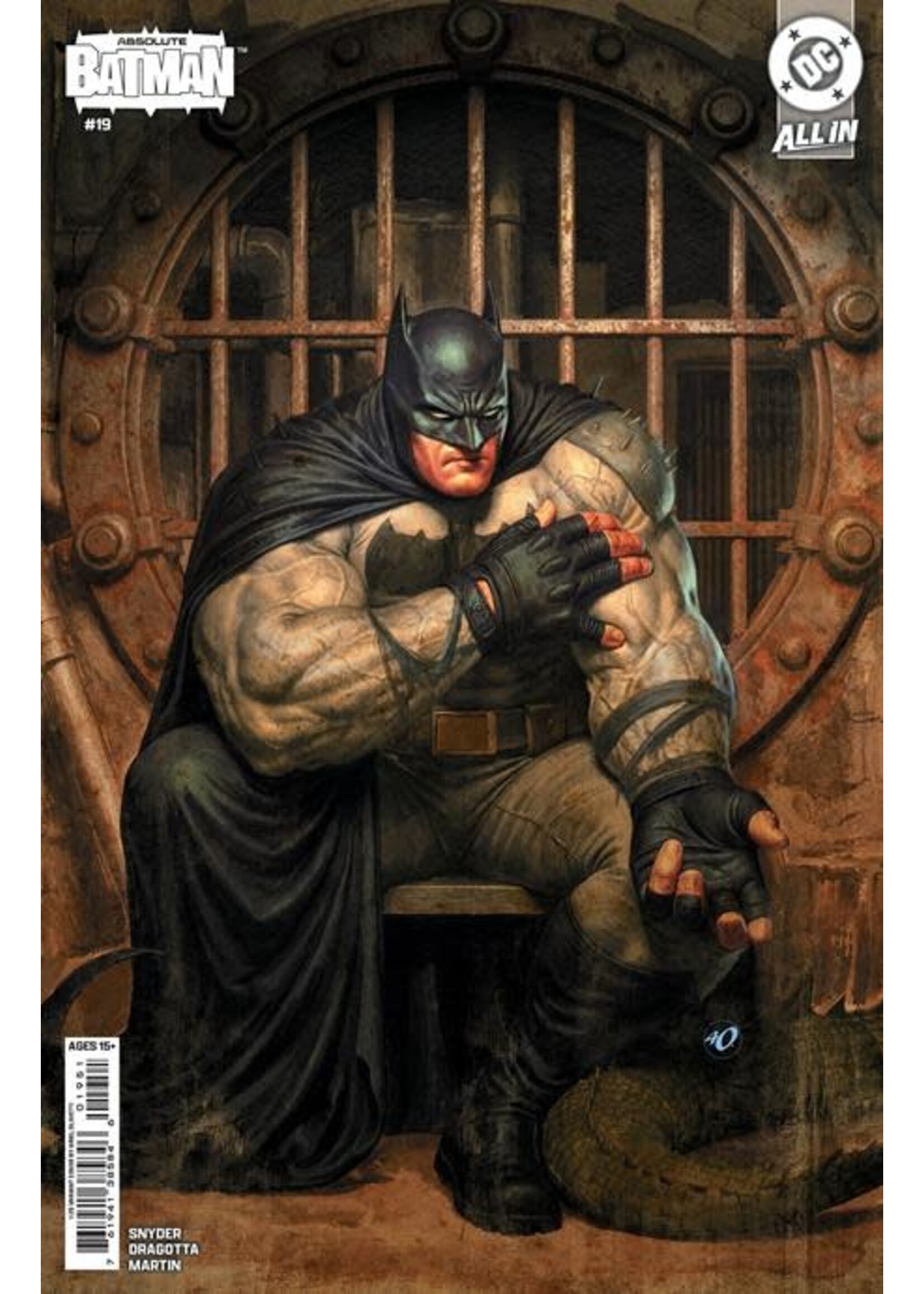 DC COMICS ABSOLUTE BATMAN (2024) #19 CVR E INC 1:25 OLIVETTI