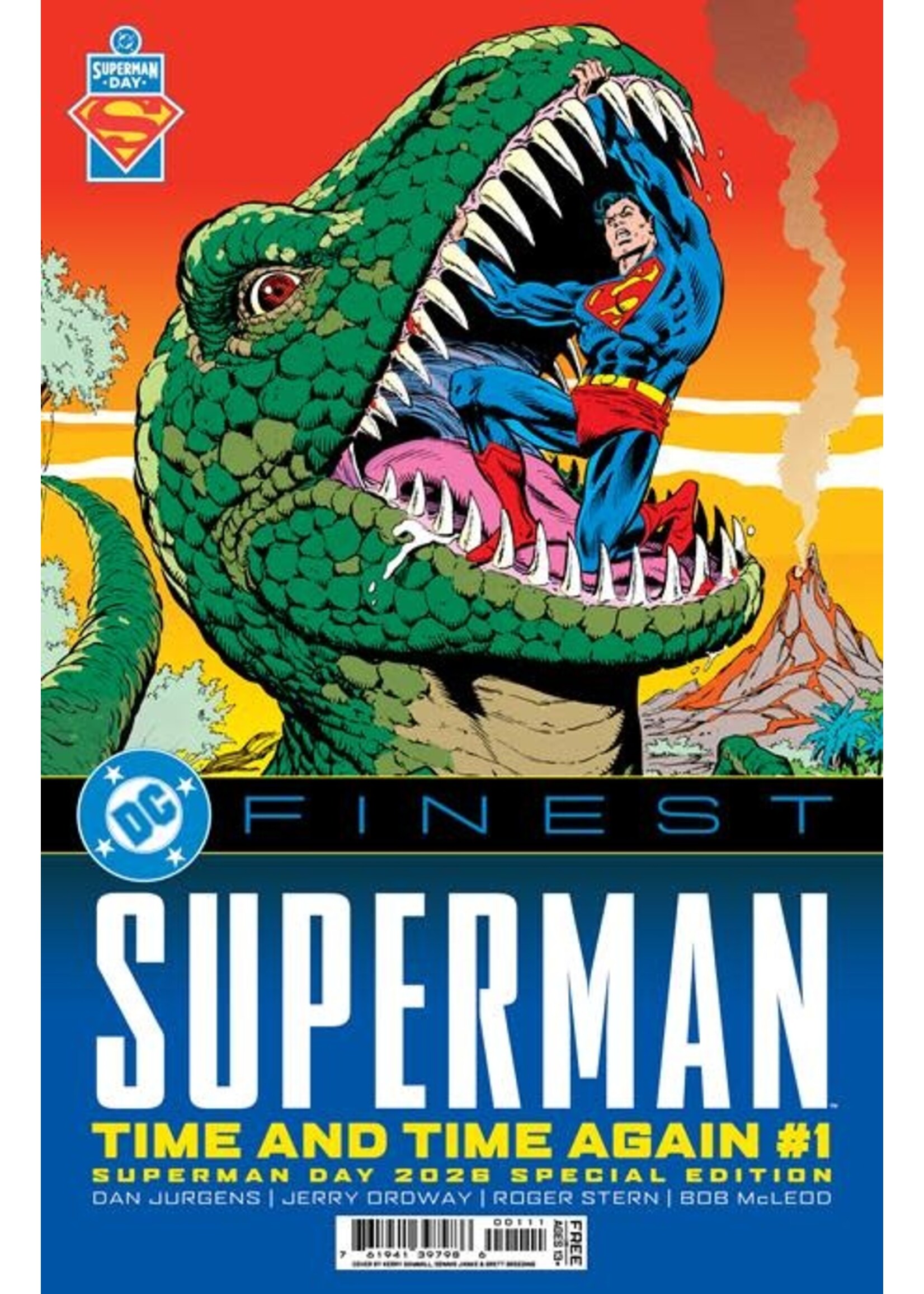 DC COMICS SUPERMAN DAY 2026 DC FINEST PRESENTS SUPERMAN TIME AND TIME AGAIN #1