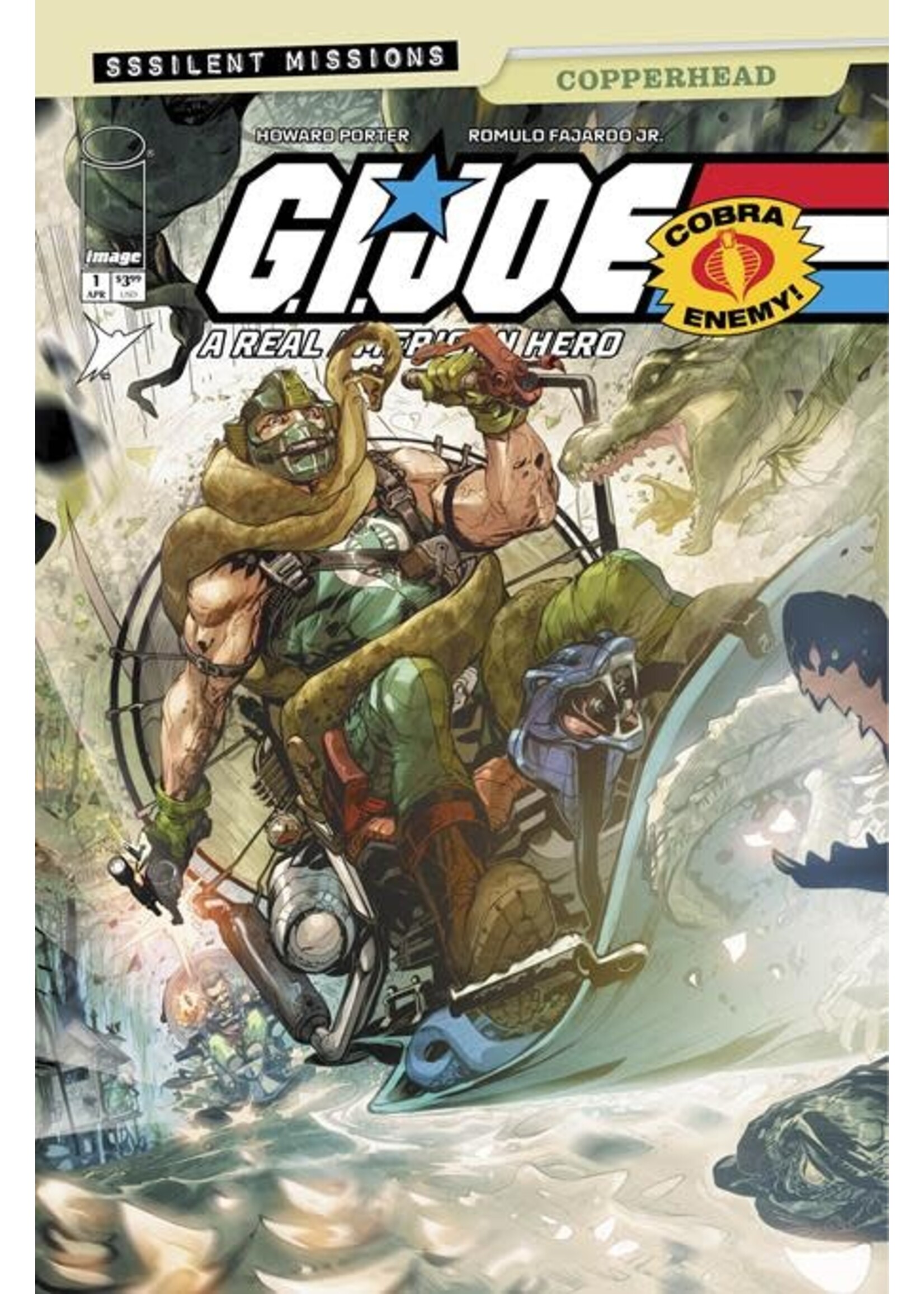 IMAGE COMICS GI JOE ARAH SSSILENT MISSIONS COPPERHEAD (2026) #1 CVR A PORTER