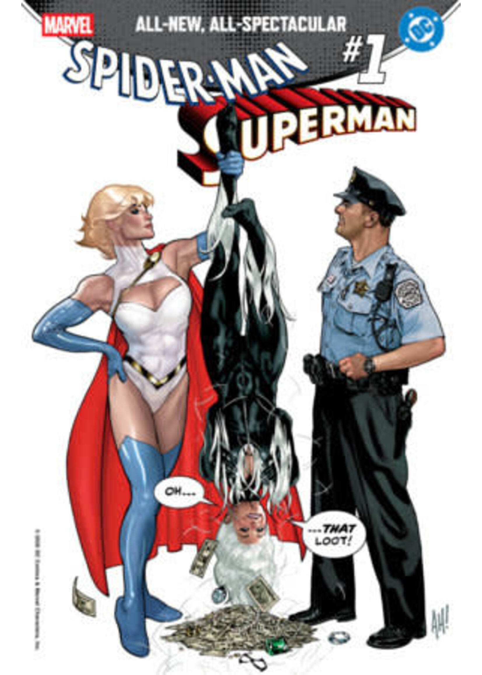 MARVEL COMICS MARVEL DC SPIDER-MAN SUPERMAN (2026) #1 HUGHES