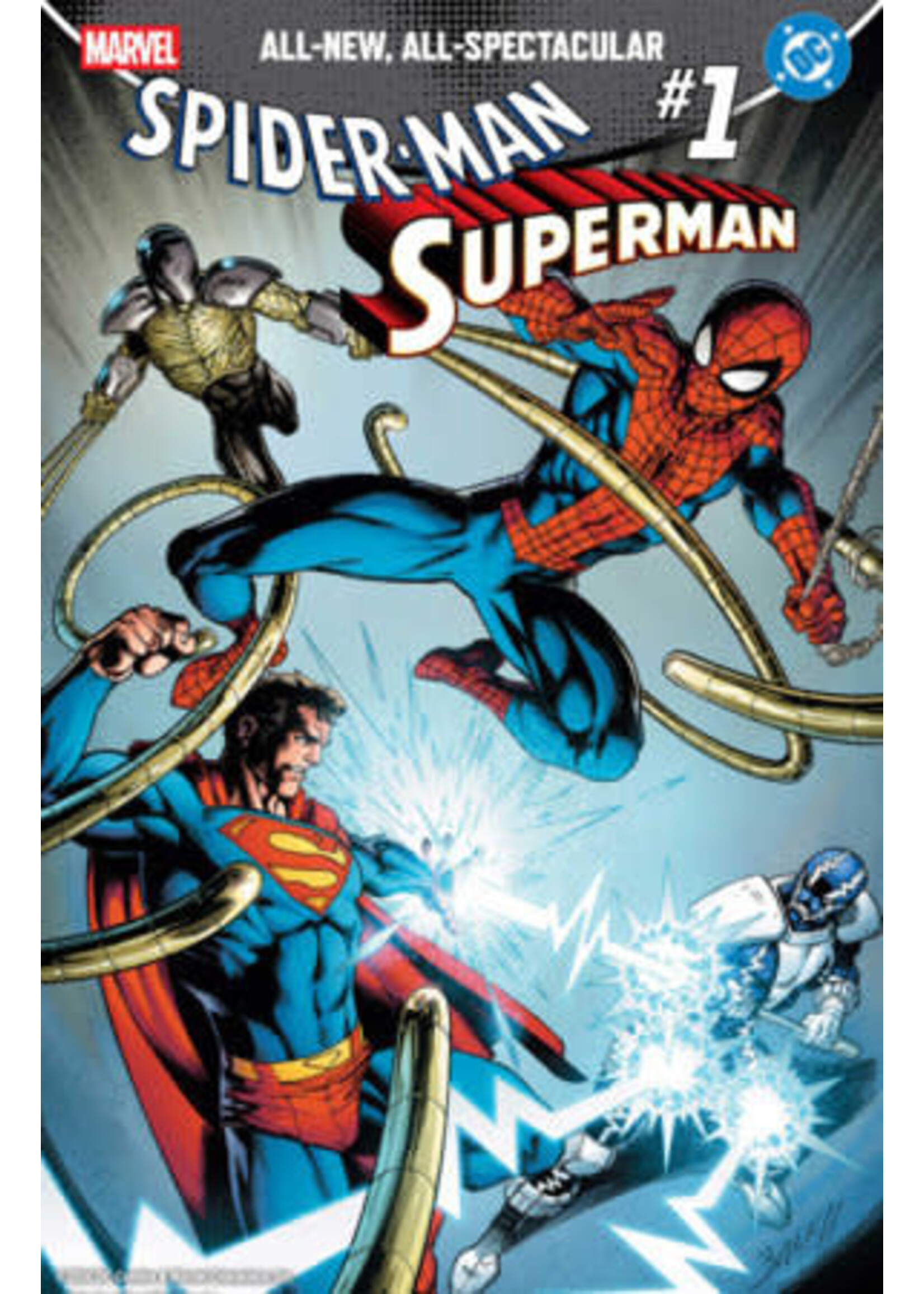 MARVEL COMICS MARVEL DC SPIDER-MAN SUPERMAN (2026) #1 BAGLEY FOIL