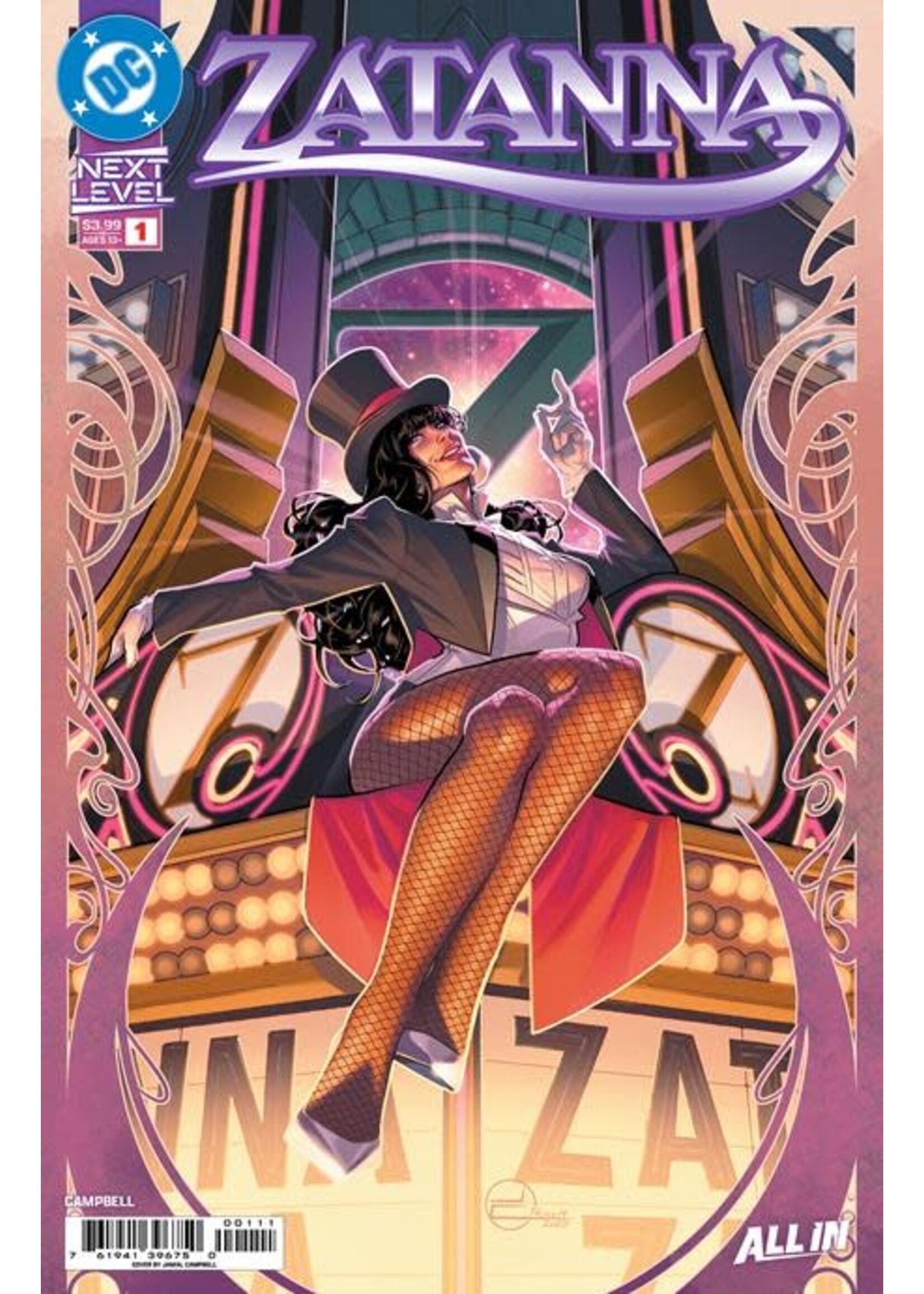 DC COMICS ZATANNA (2026) #1 CVR A CAMPBELL