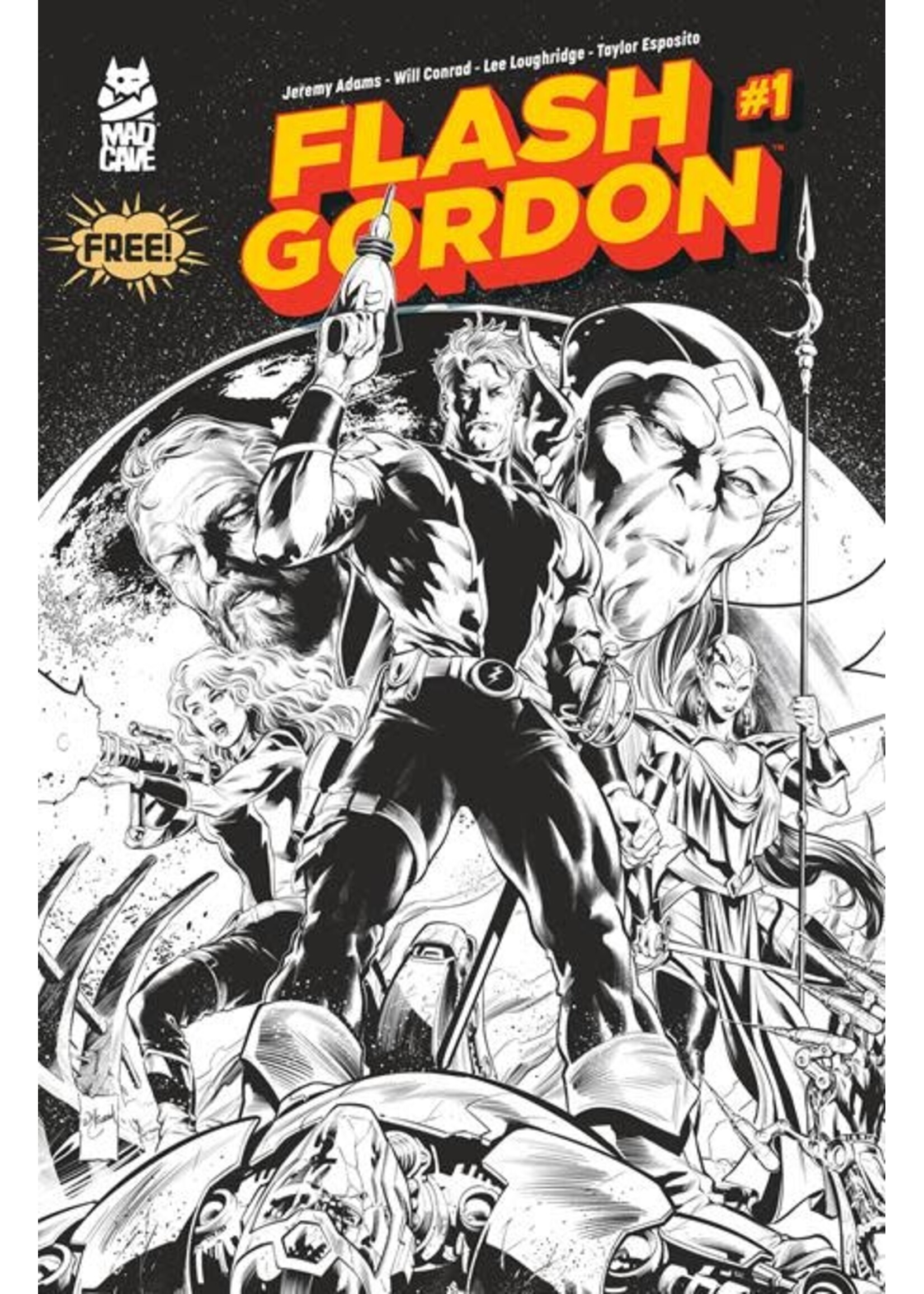 MAD CAVE FCBD 2026 FLASH GORDON #1 (SINGLE)