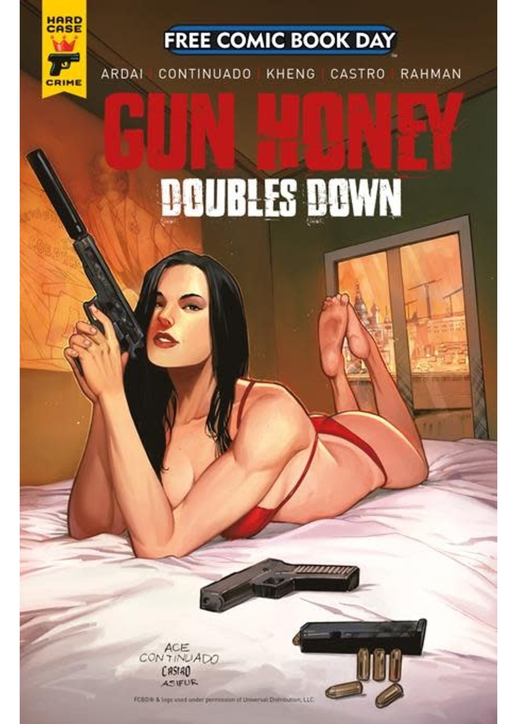 TITAN COMICS FCBD 2026 GUN HONEY DOUBLES DOWN #0 (SINGLE)