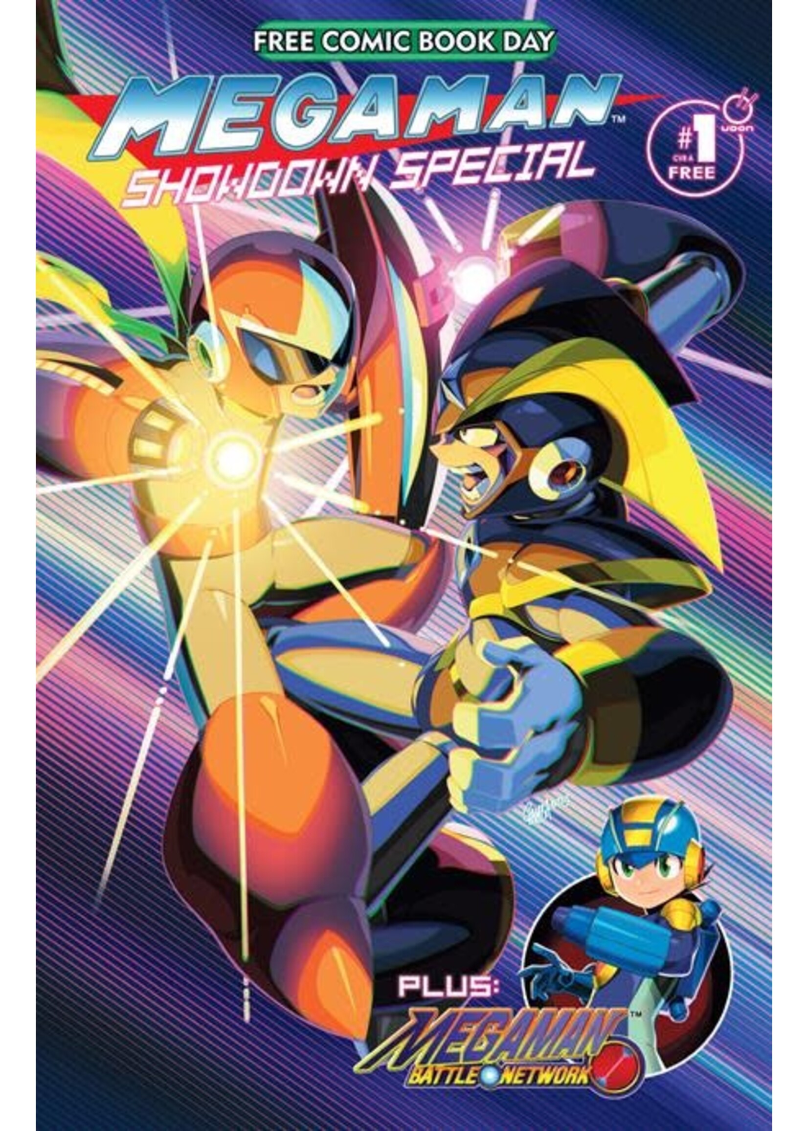 UDON ENTERTAINMENT FCBD 2026 MEGA MAN SHOWDOWN SPECIAL #1 (SINGLE)