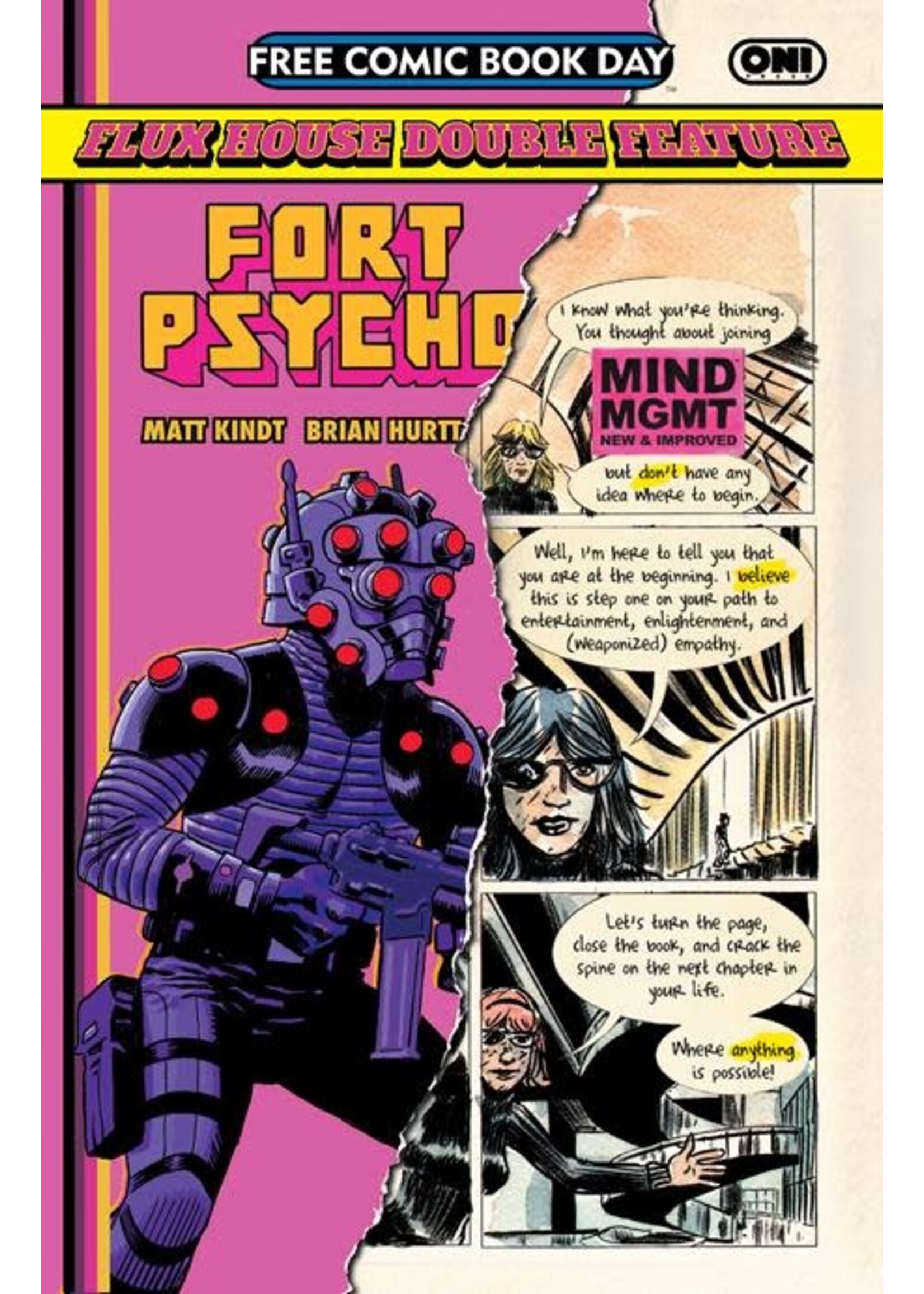 ONI PRESS FCBD 2026 MIND MGMT FORT PSYCHO SPECIAL (BUNDLE OF 25)