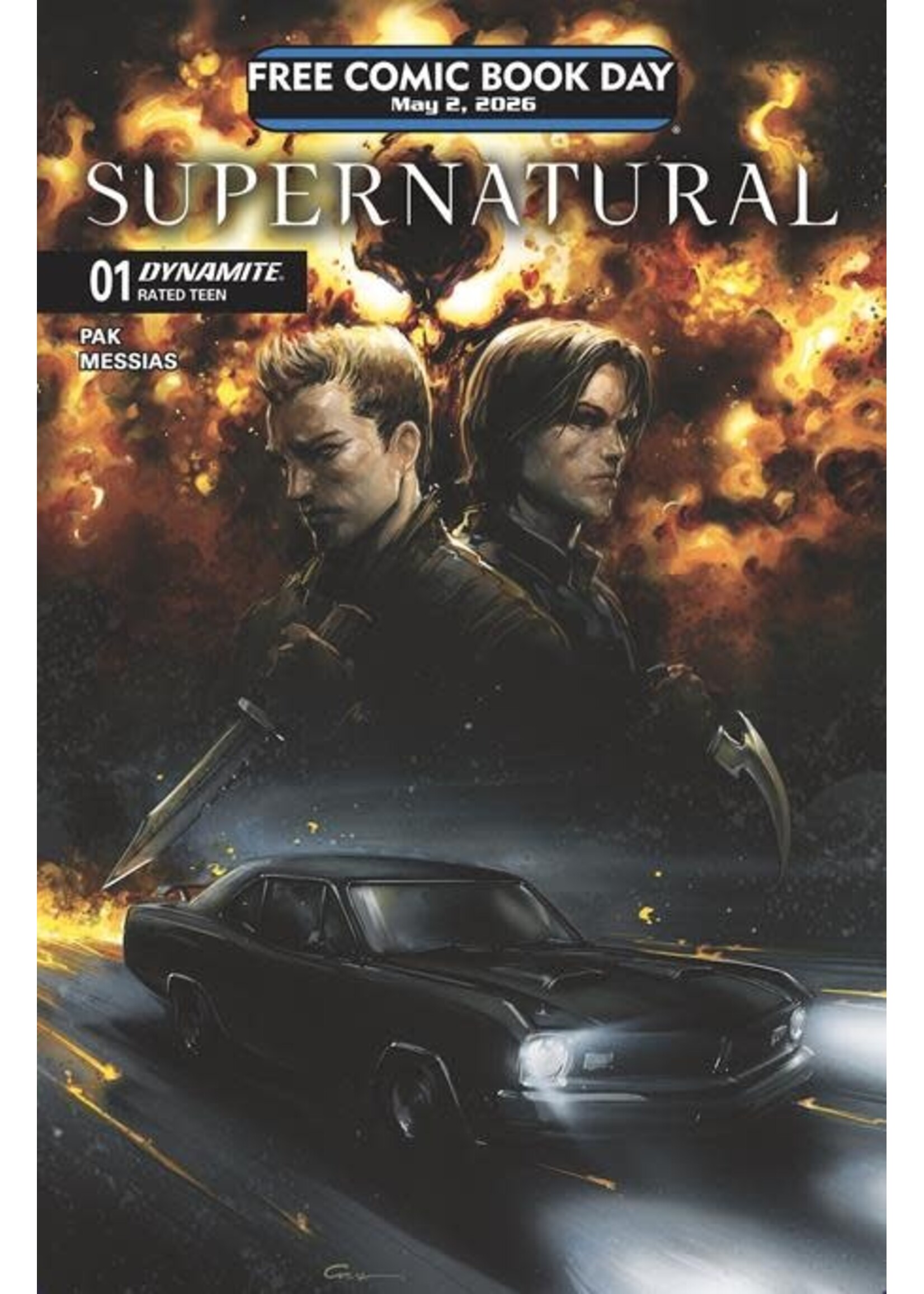 DYNAMITE FCBD 2026 SUPERNATURAL #1 (SINGLE)