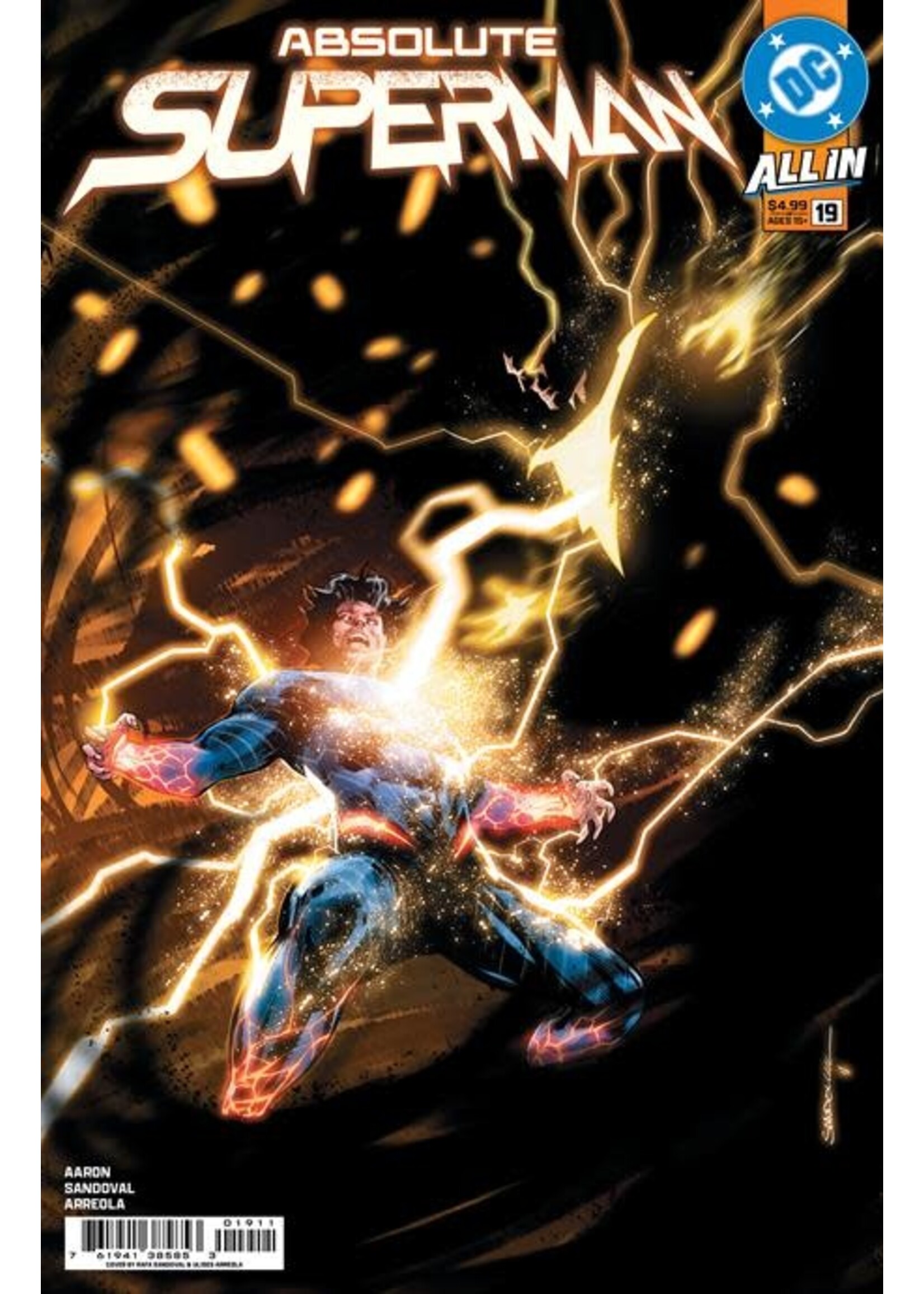 DC COMICS ABSOLUTE SUPERMAN (2024) #19 CVR A SANDOVAL