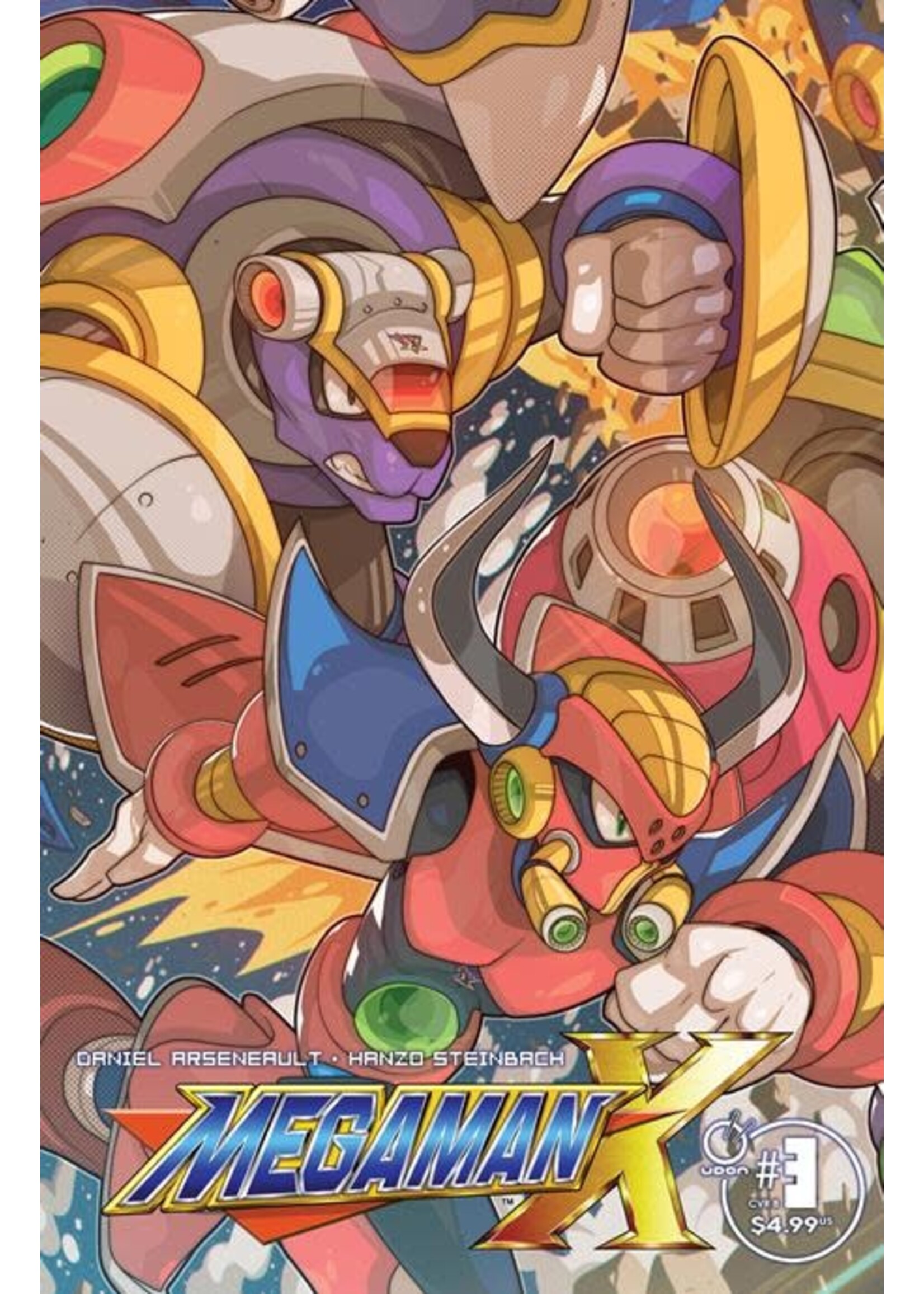 UDON ENTERTAINMENT MEGA MAN X (2026) #3 (OF 5) CVR B HUANG