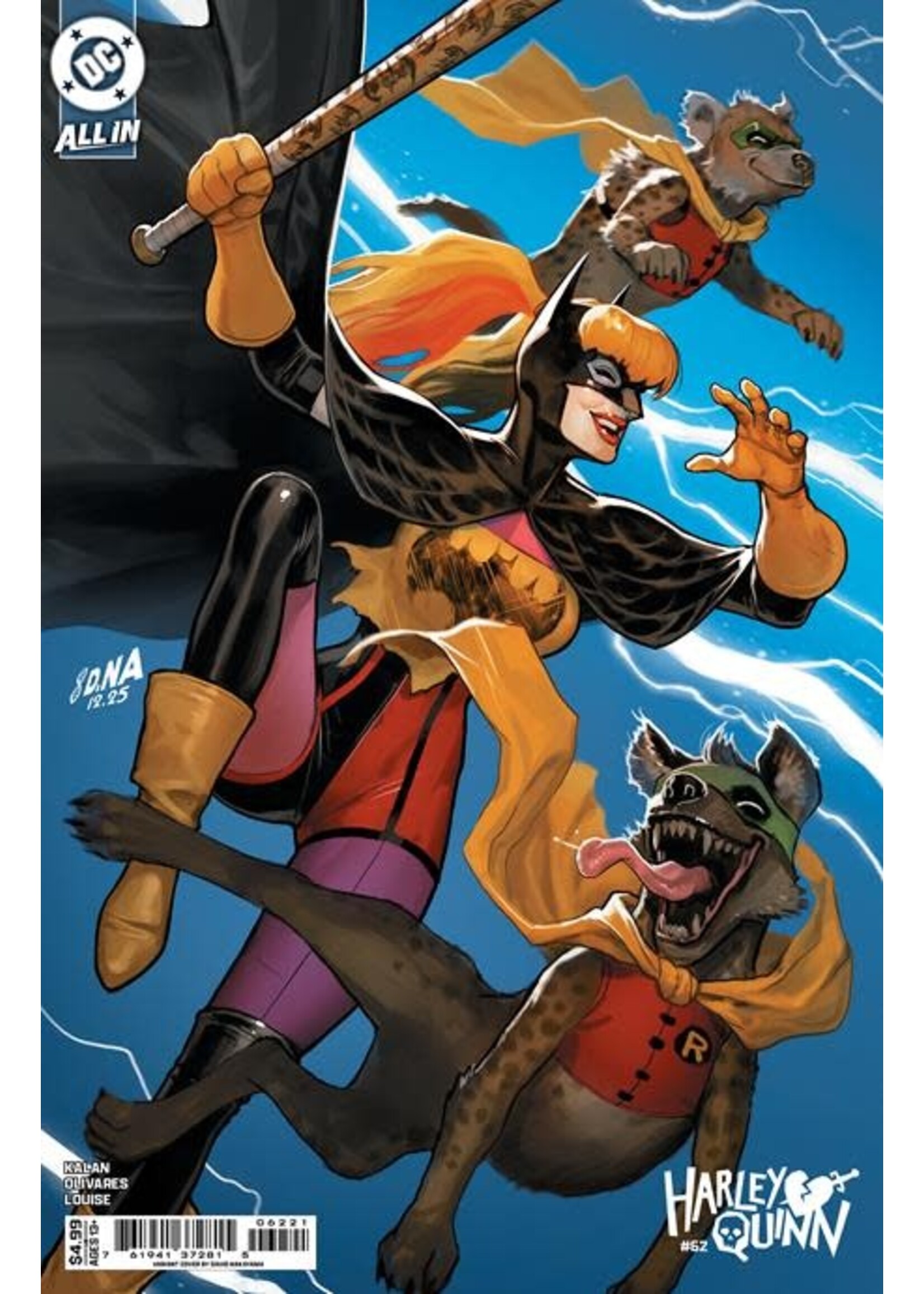 DC COMICS HARLEY QUINN (2021) #62 CVR B NAKAYAMA