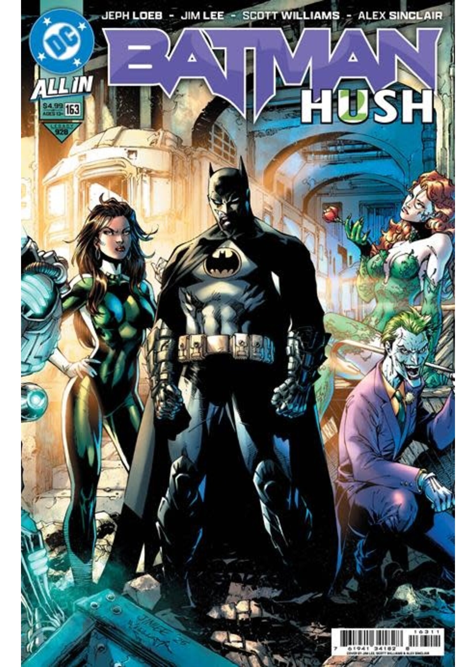 DC COMICS BATMAN (2016) #163 CVR A LEE & WILLIAMS