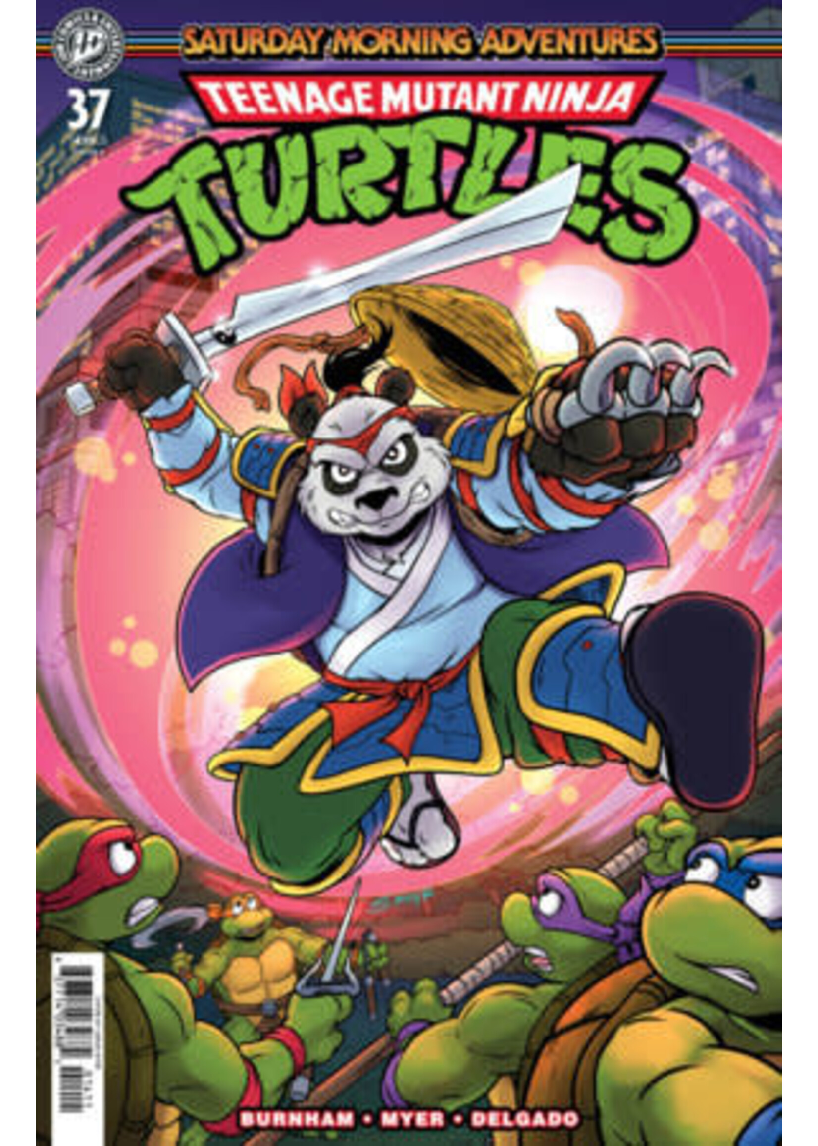 IDW PUBLISHING TMNT SATURDAY MORNING ADV (2023) #37 CVR A