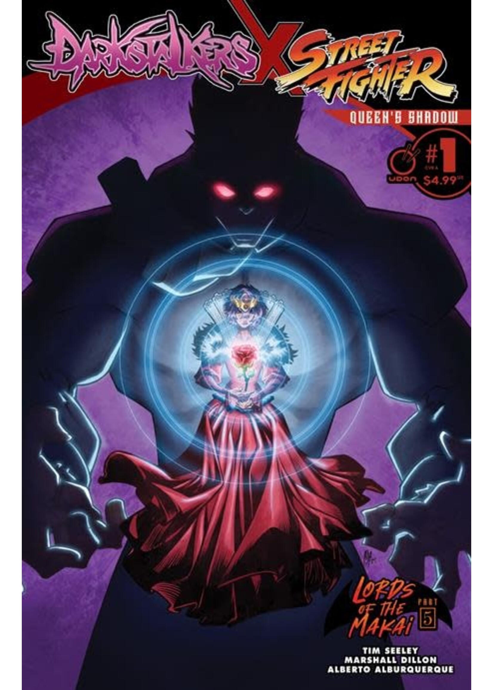 UDON ENTERTAINMENT DARKSTALKERS X STREET FIGHTER QUEENS SHADOW (2026) #1 CVR A ALBURQUERQUE