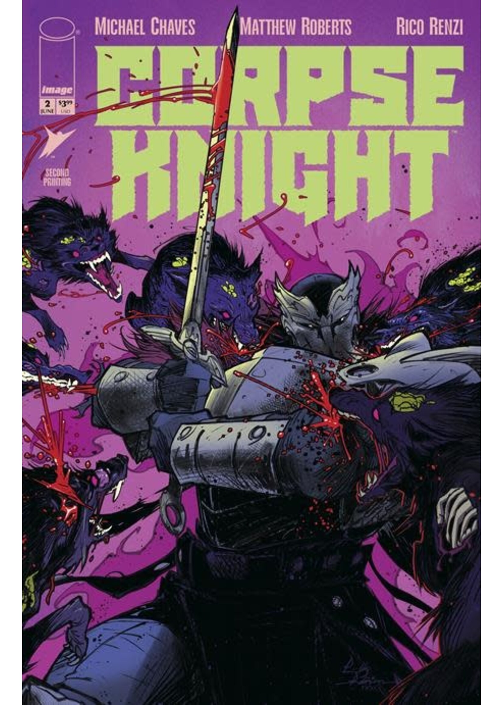 IMAGE COMICS CORPSE KNIGHT (2026) #2 (OF 6) 2ND PTG