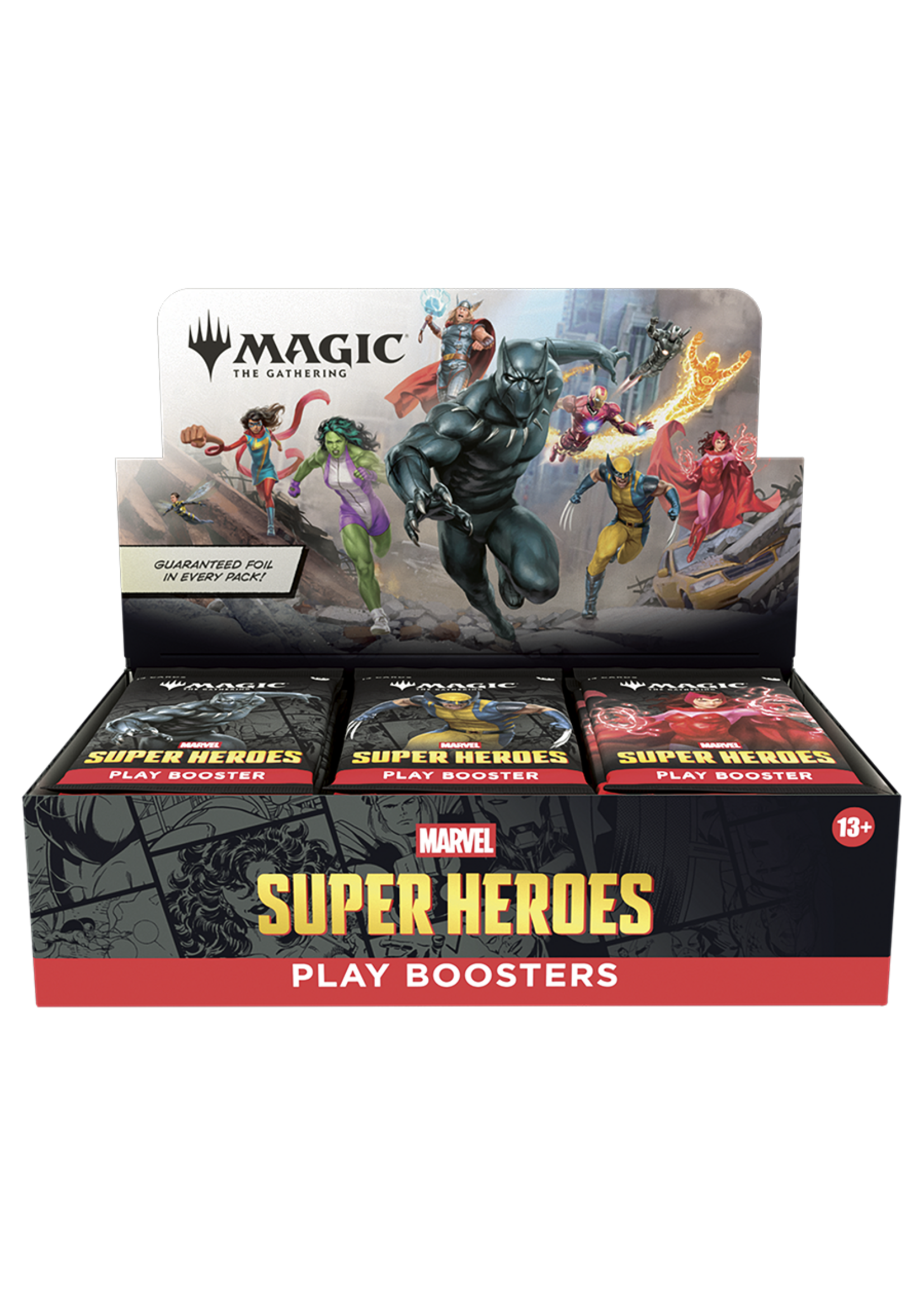 MTG MARVEL SUPER HEROES PLAY BOOSTER
