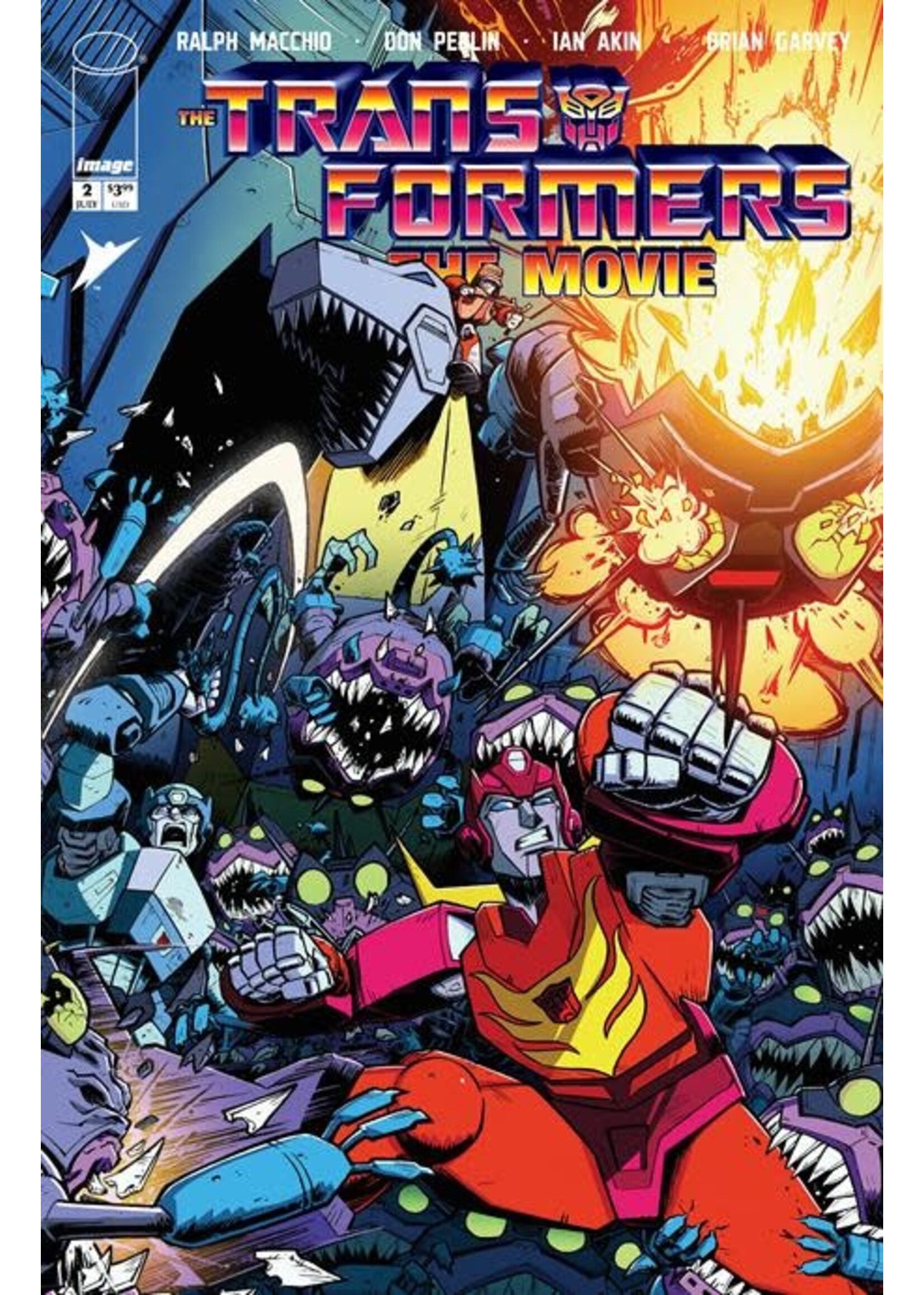 IMAGE COMICS TRANSFORMERS THE MOVIE 40TH ANNI #2 (OF 3) CVR A
