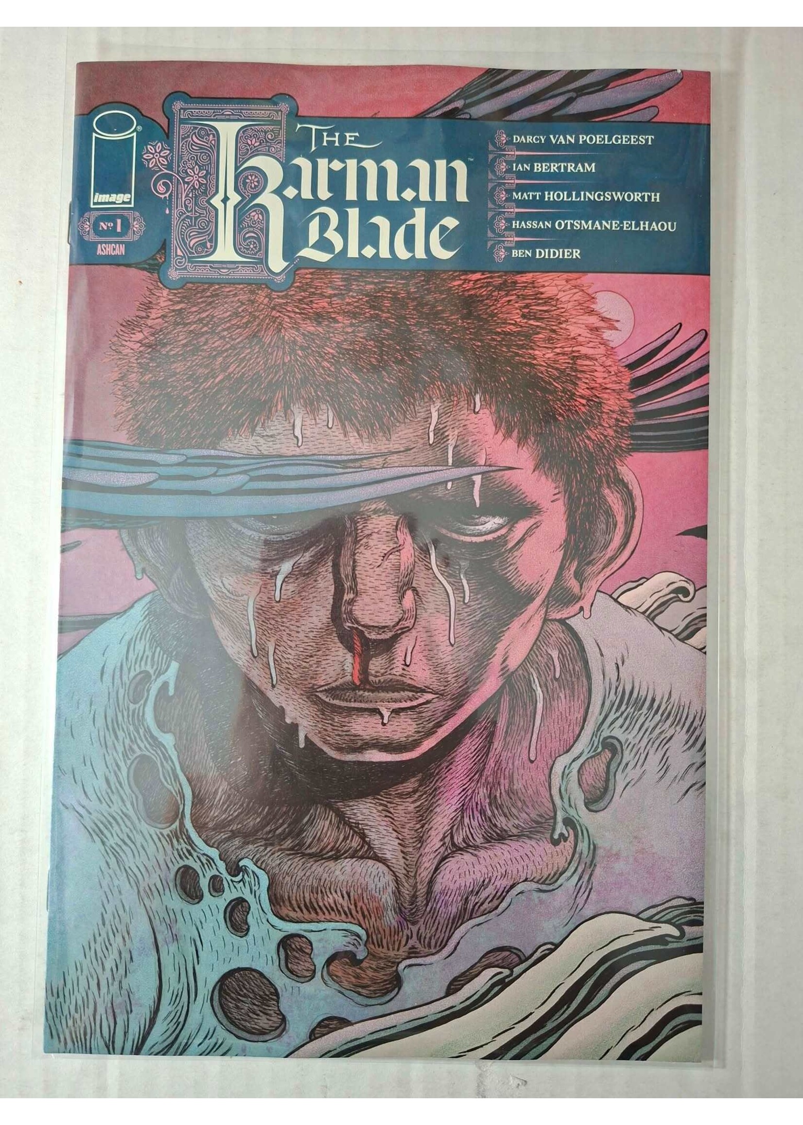 IMAGE COMICS KARMAN BLADE #1 ASHCAN PROMO