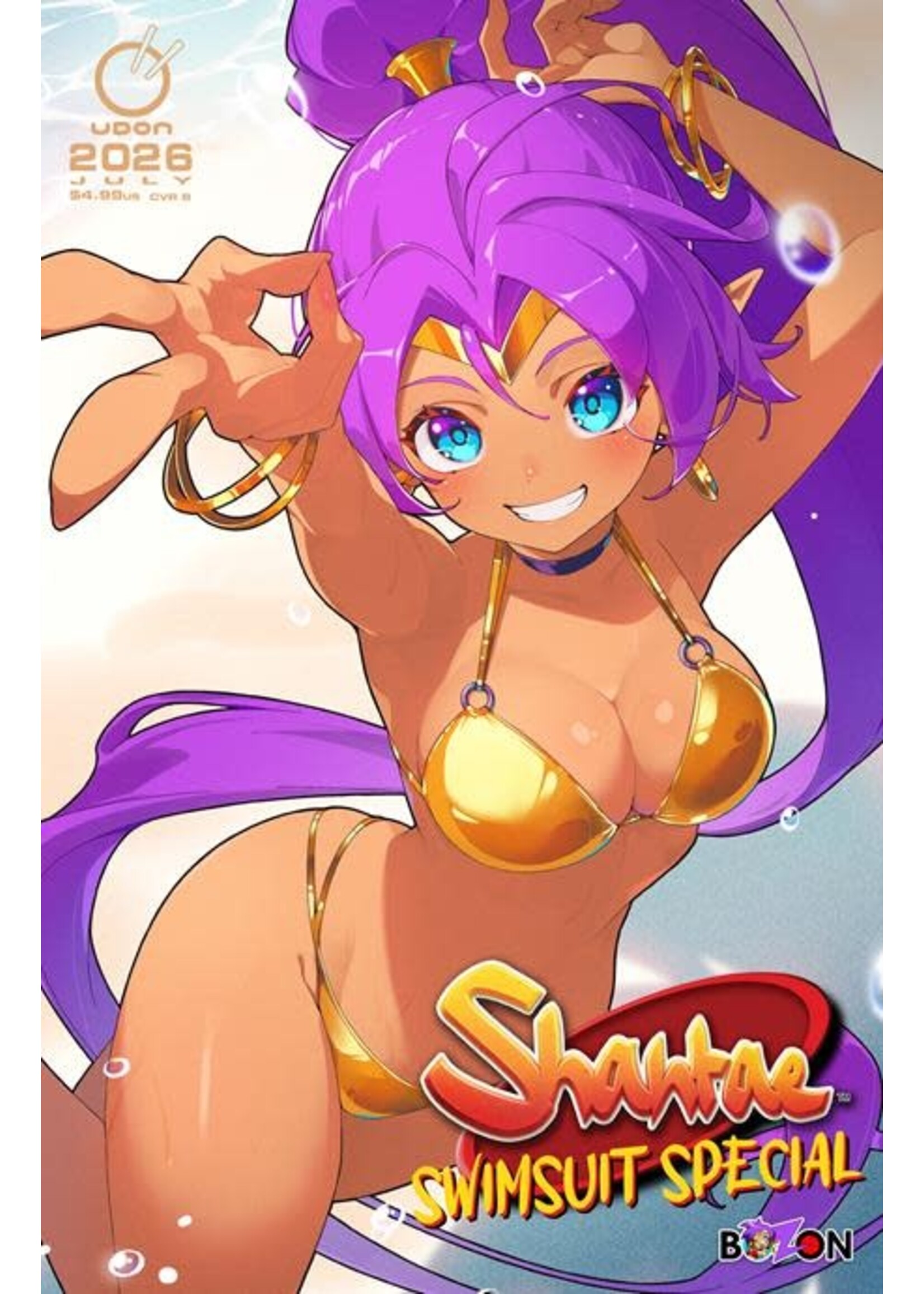 UDON ENTERTAINMENT 2026 SHANTAE SWIMSUIT SPECIAL #1 CVR B IKKI