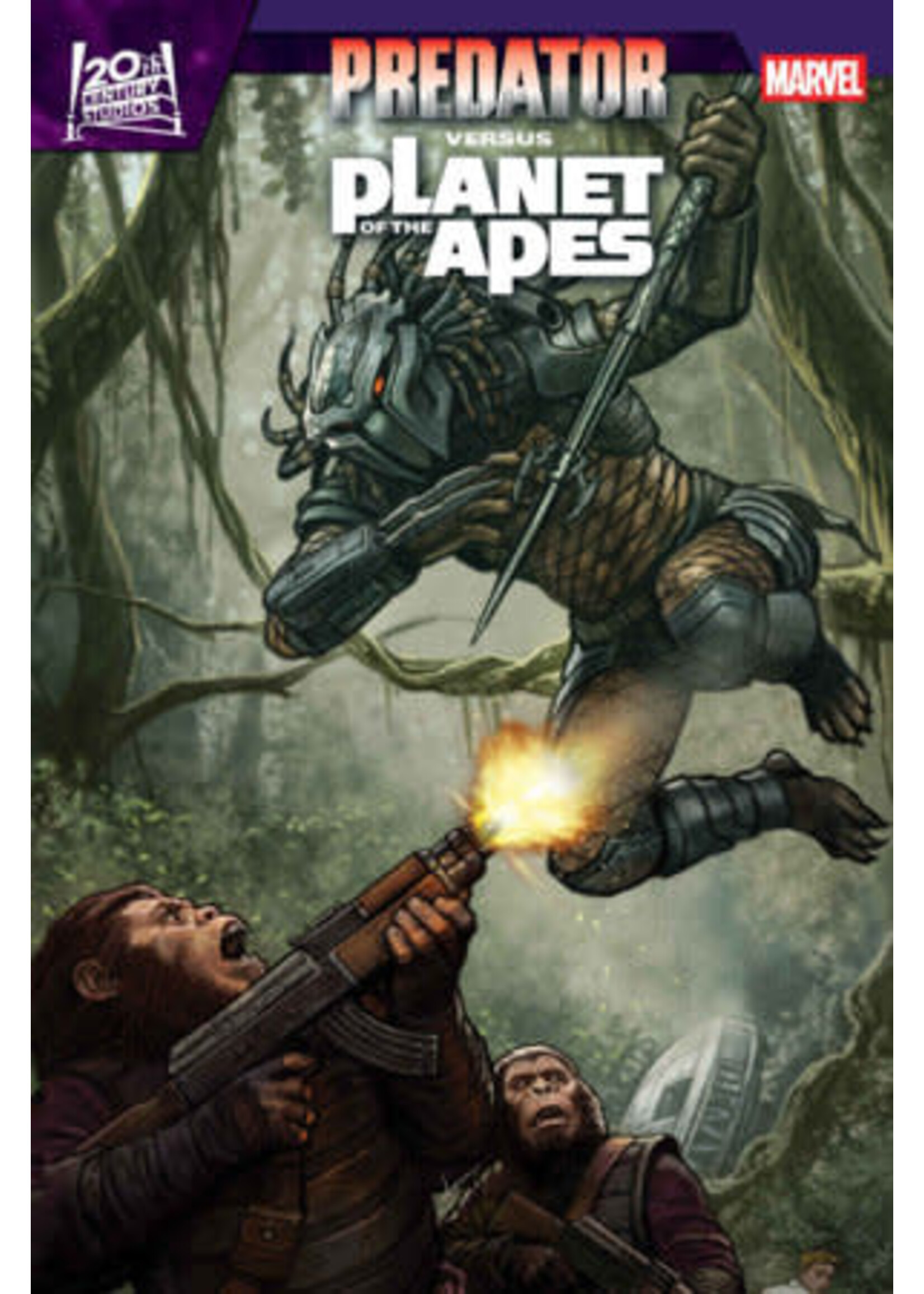 MARVEL COMICS PREDATOR VS. THE PLANET OF THE APES (2026) #1