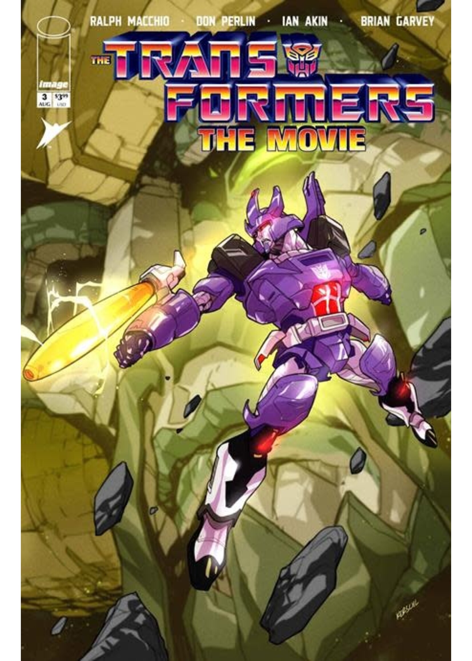 IMAGE COMICS TRANSFORMERS THE MOVIE 40TH ANNI #3 (OF 3)