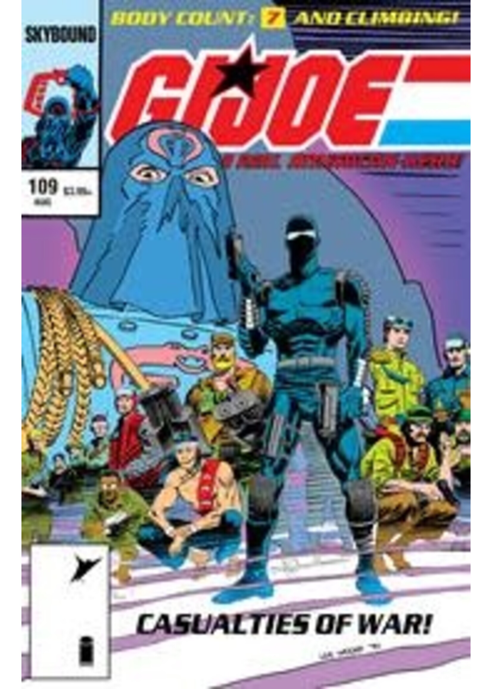 IMAGE COMICS GI JOE A REAL AMERICAN HERO #109 HAMA FILES EDITION