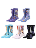 KPOP DEMON HUNTERS HUNTRIX AND DERPY CREW SOCK 5-PACK
