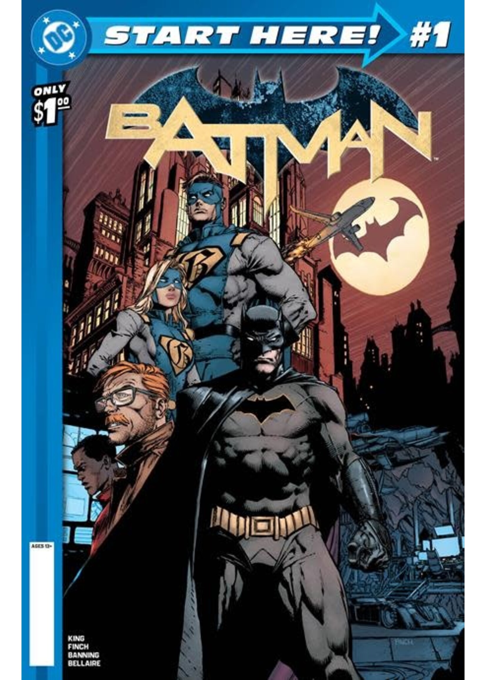 DC COMICS DC START HERE BATMAN (2016) #1 (REBIRTH)