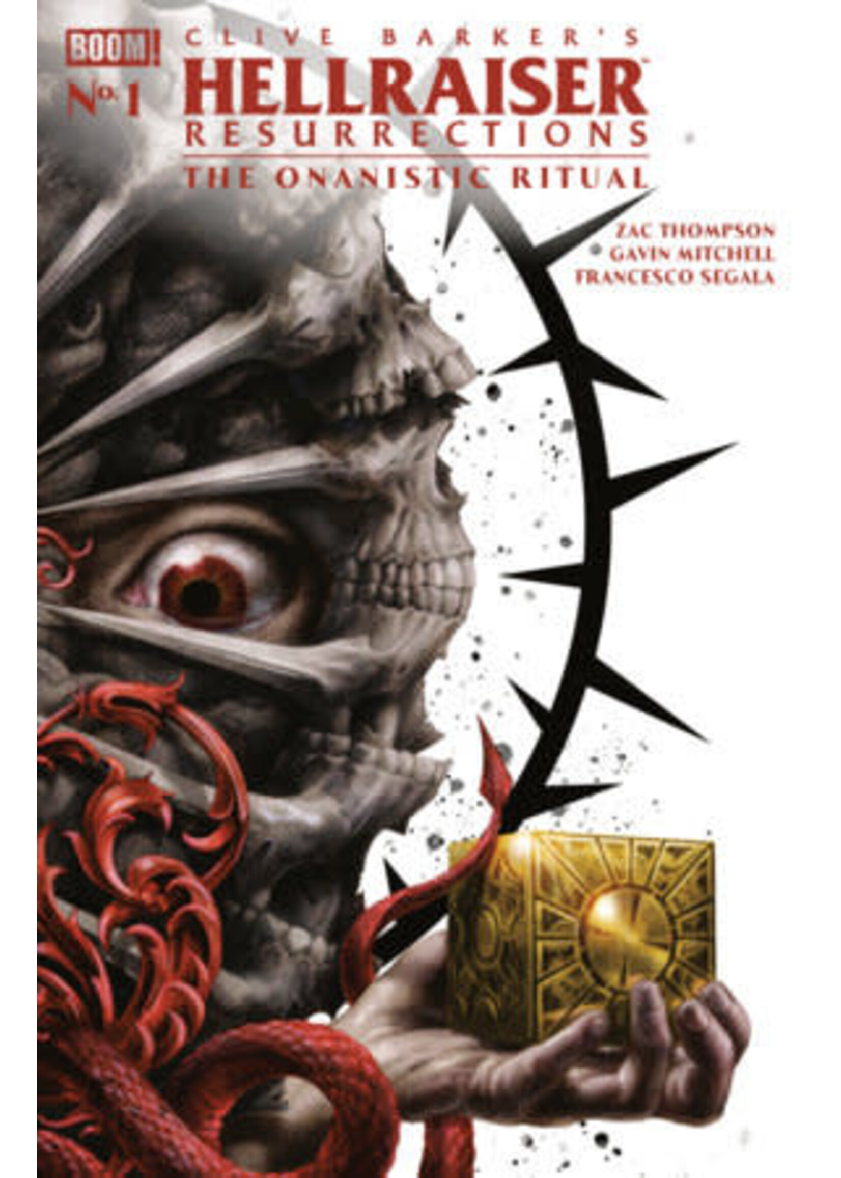 BOOM! STUDIOS HELLRAISER RESURRECTIONS THE ONANISTIC RITUAL (2026) #1 CVR G FOC REVEAL