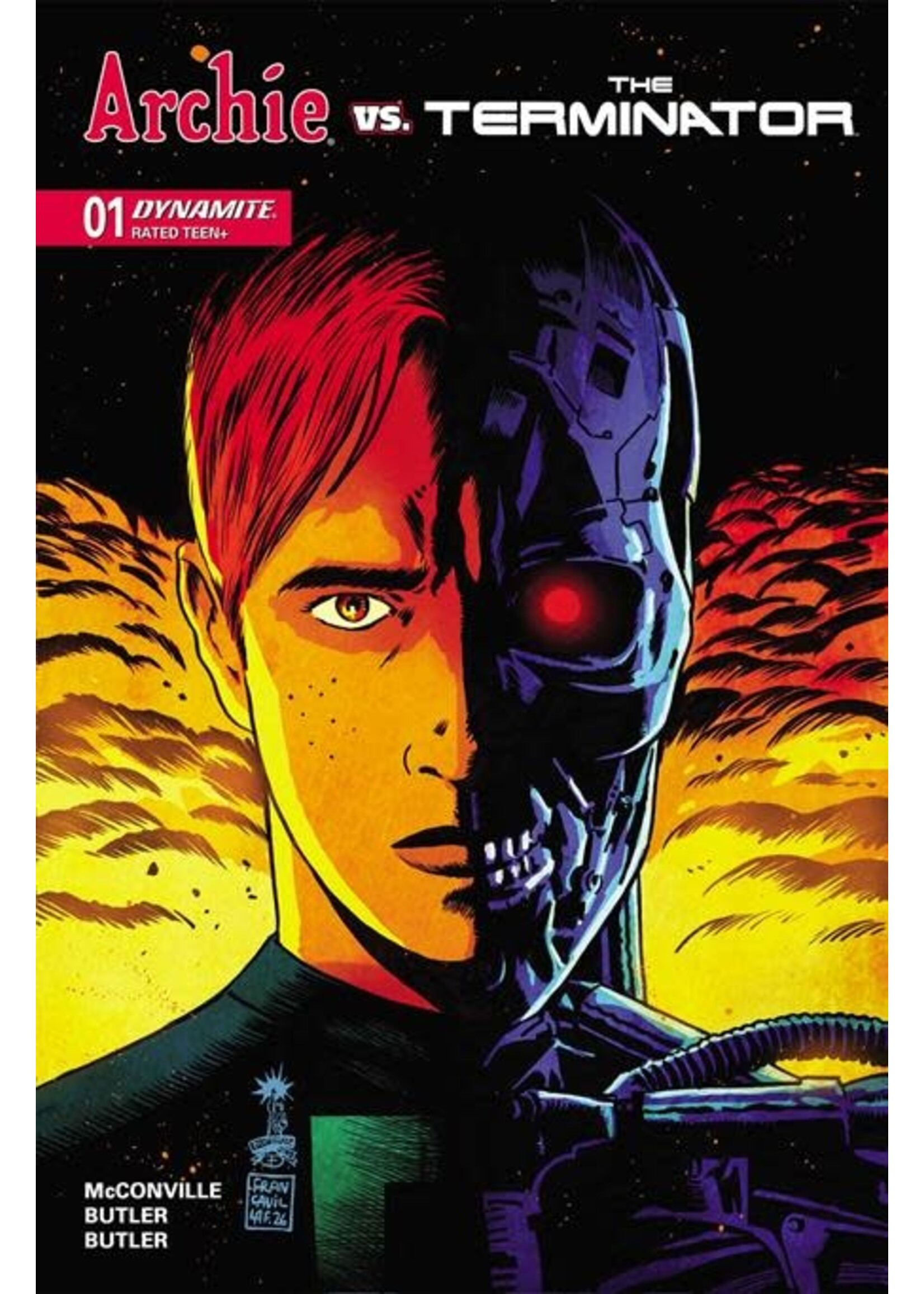 DYNAMITE ARCHIE VS THE TERMINATOR #1 ASHCAN