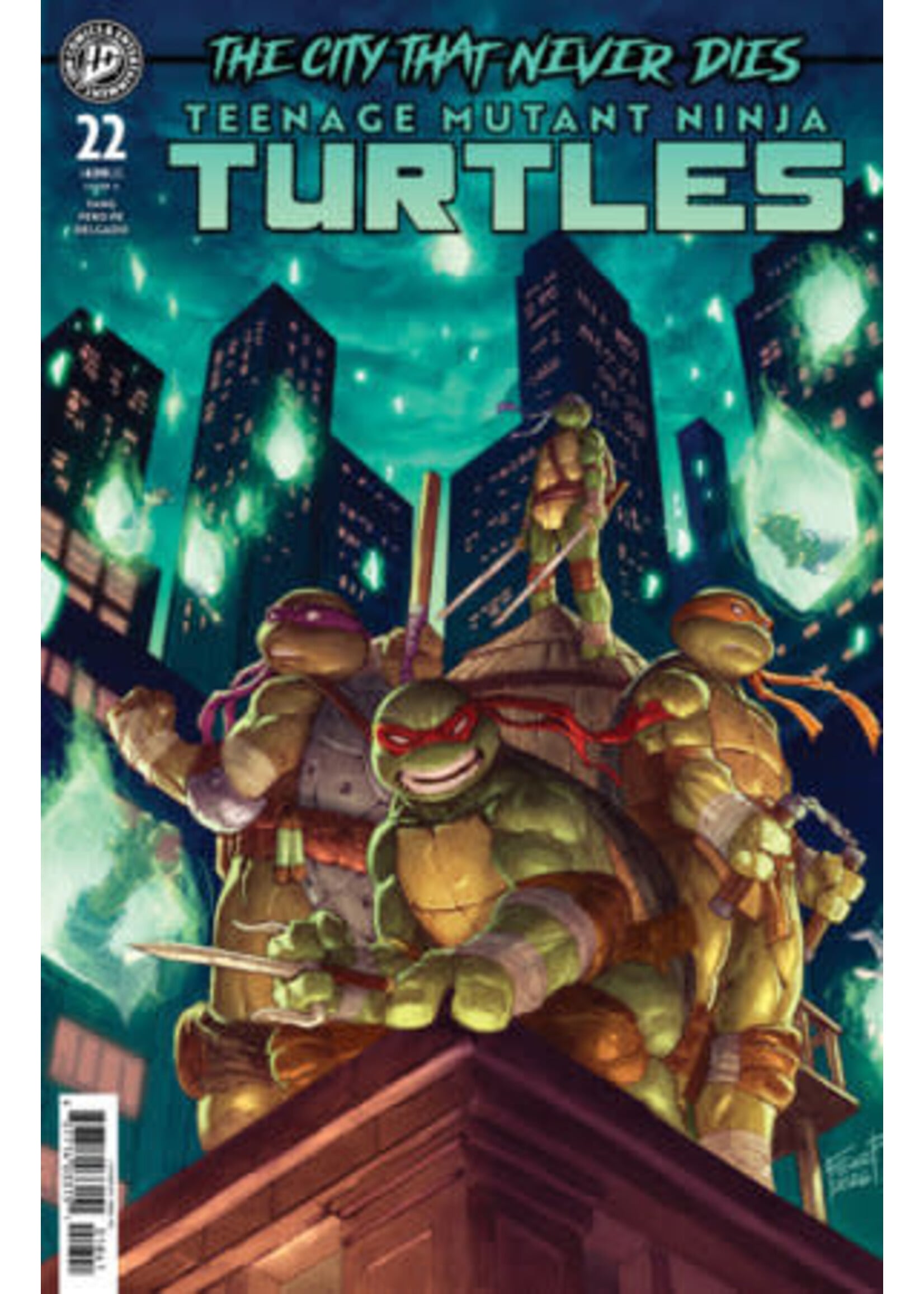IDW PUBLISHING TEENAGE MUTANT NINJA TURTLES (2024) #22